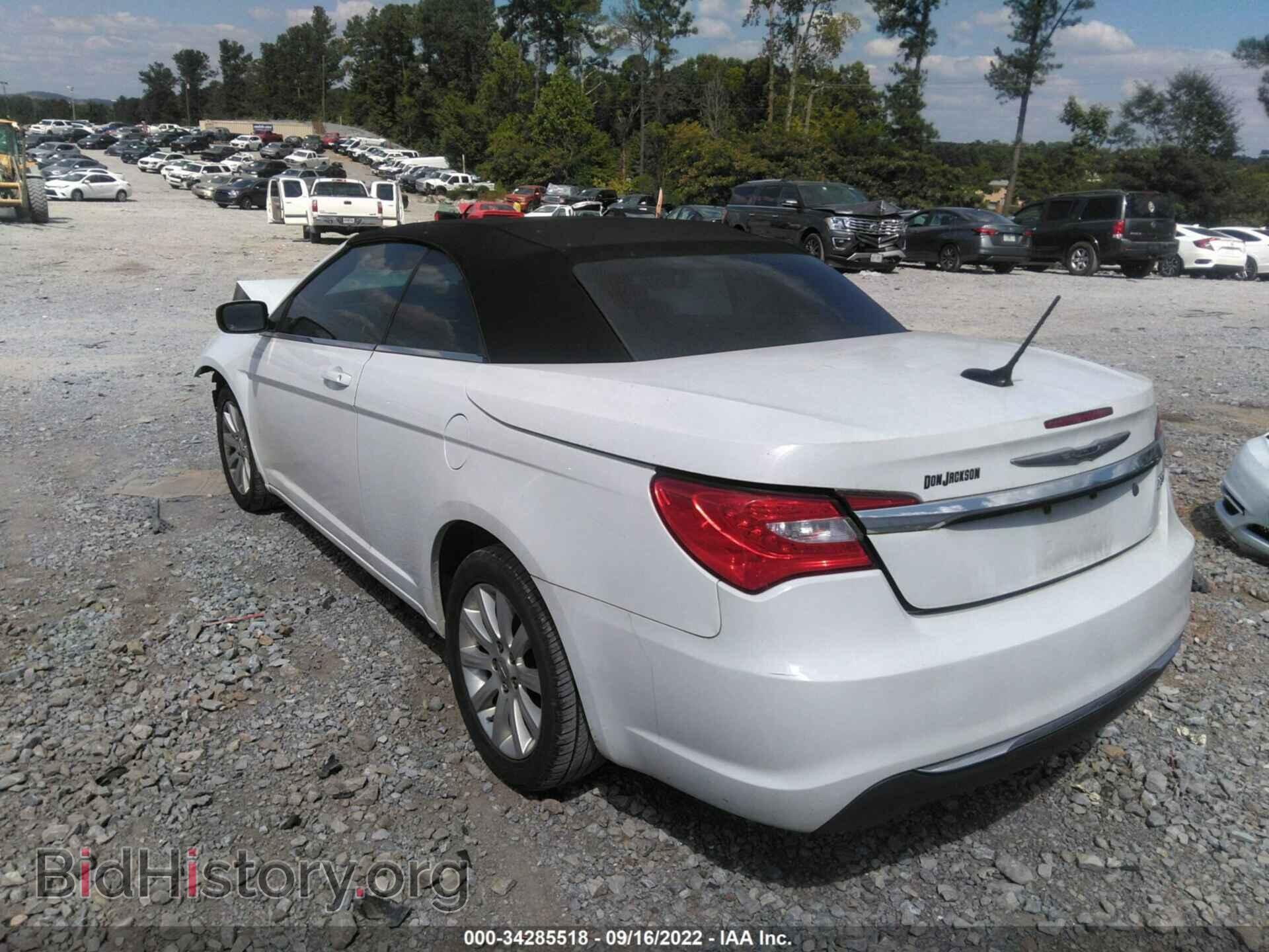 2012 CHRYSLER 200 - VIN: 1C3BCBEB7CN139057 - Фото 3