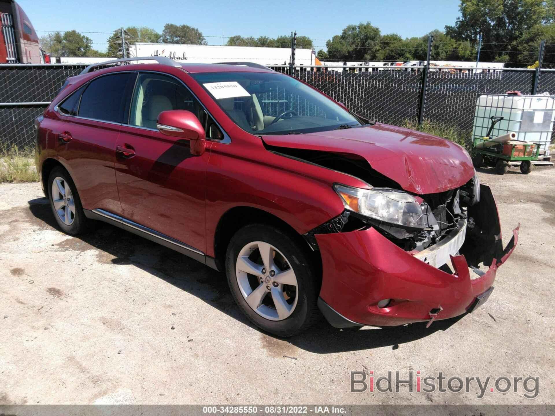 Photo 2T2ZK1BA3AC015141 - LEXUS RX 350 2010