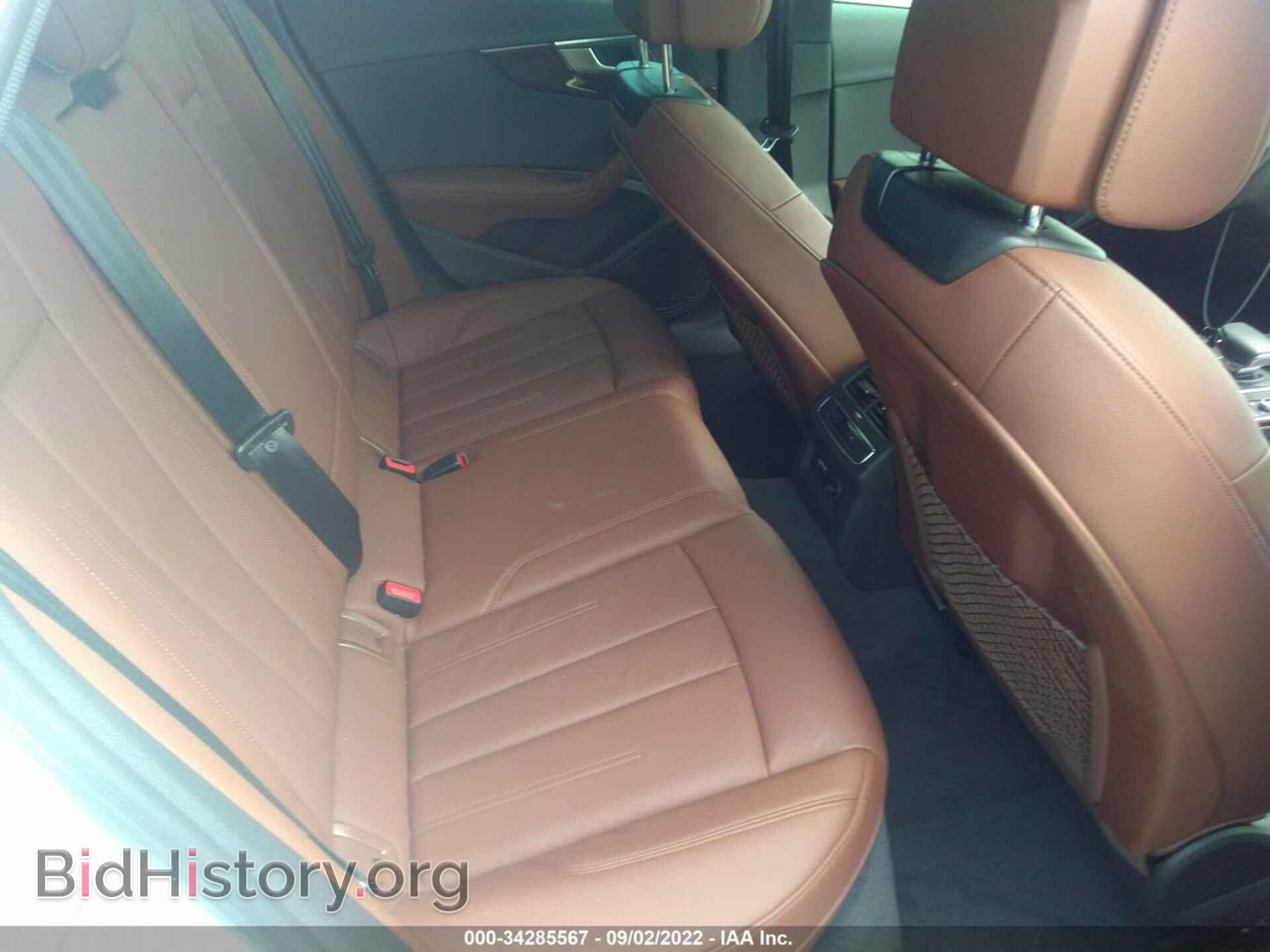 2019 AUDI A4 - VIN: WAUHMAF41KN006318 - Фото 8