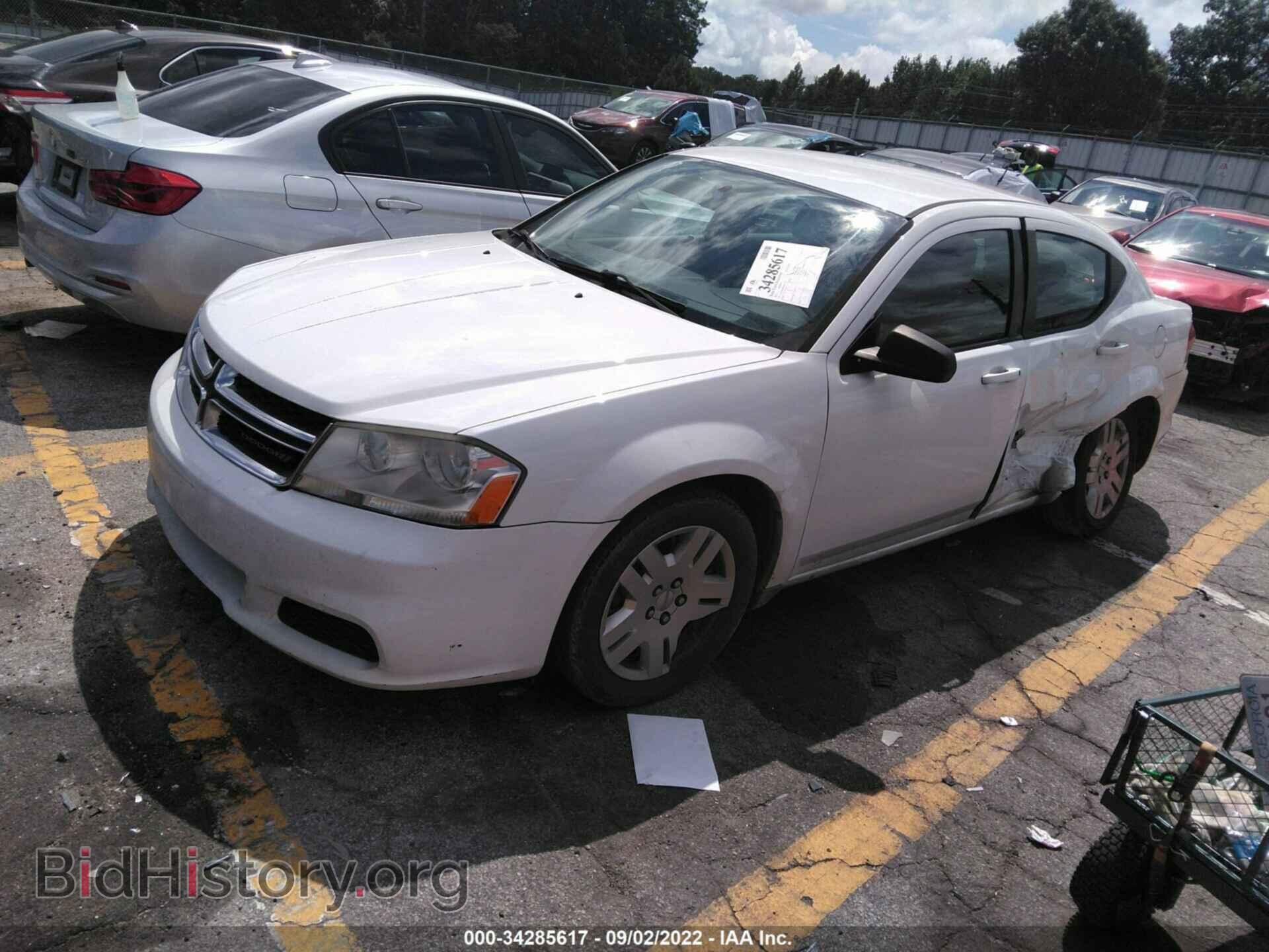 2013 DODGE AVENGER - VIN: 1C3CDZABXDN675776 - Фото 2