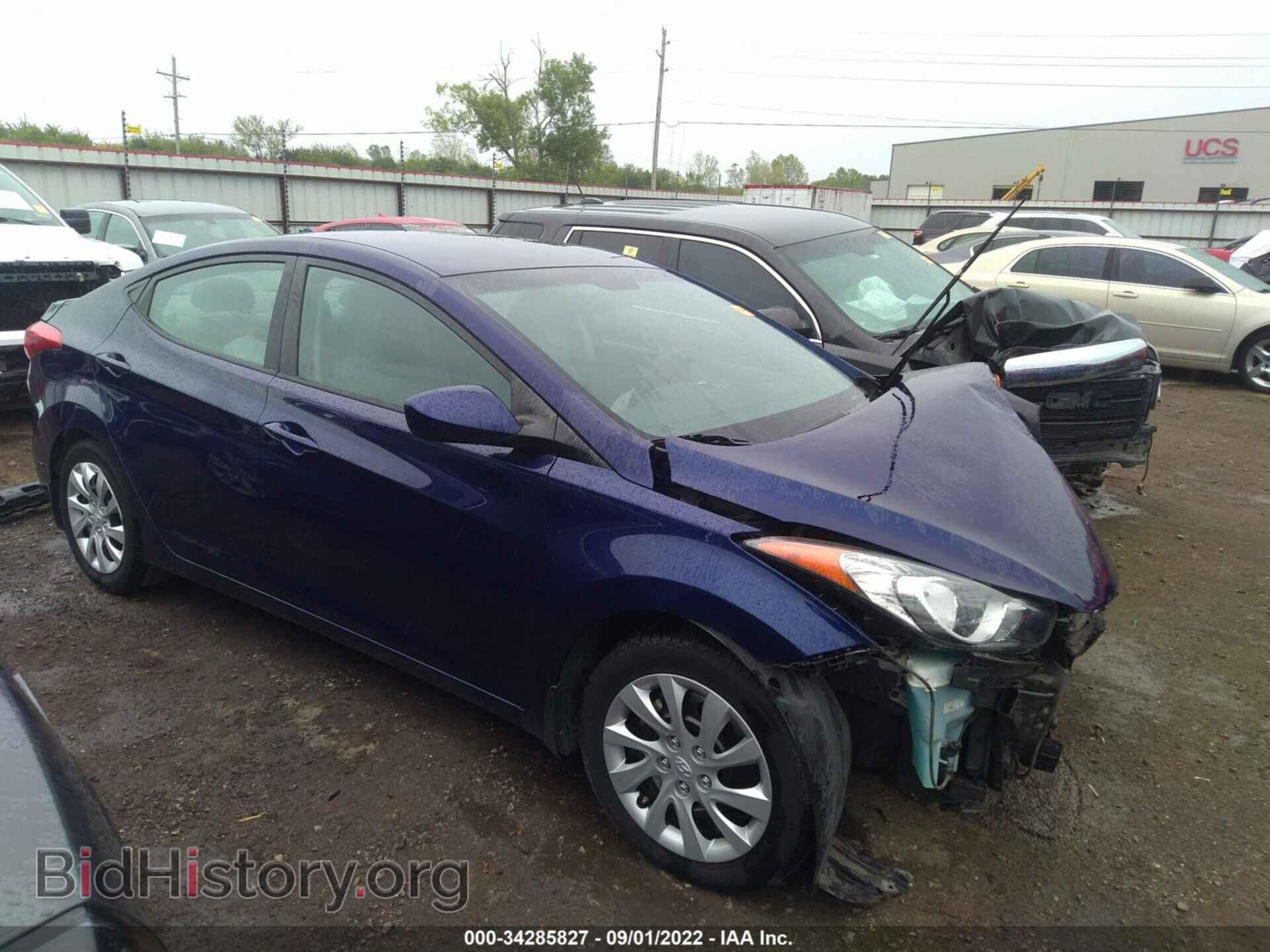 Фотография 5NPDH4AE9BH025562 - HYUNDAI ELANTRA 2011