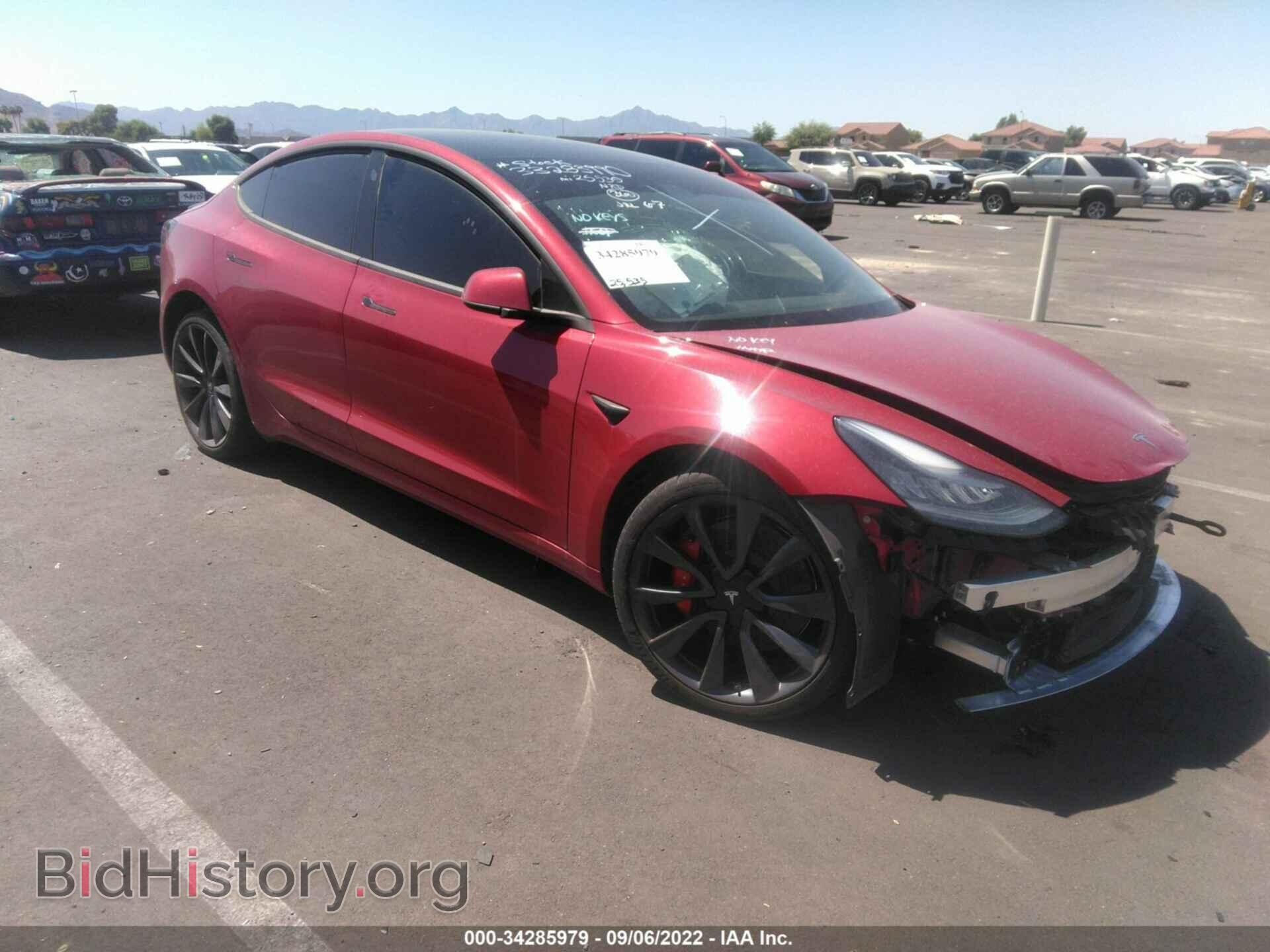 Фотография 5YJ3E1EC1LF800156 - TESLA MODEL 3 2020