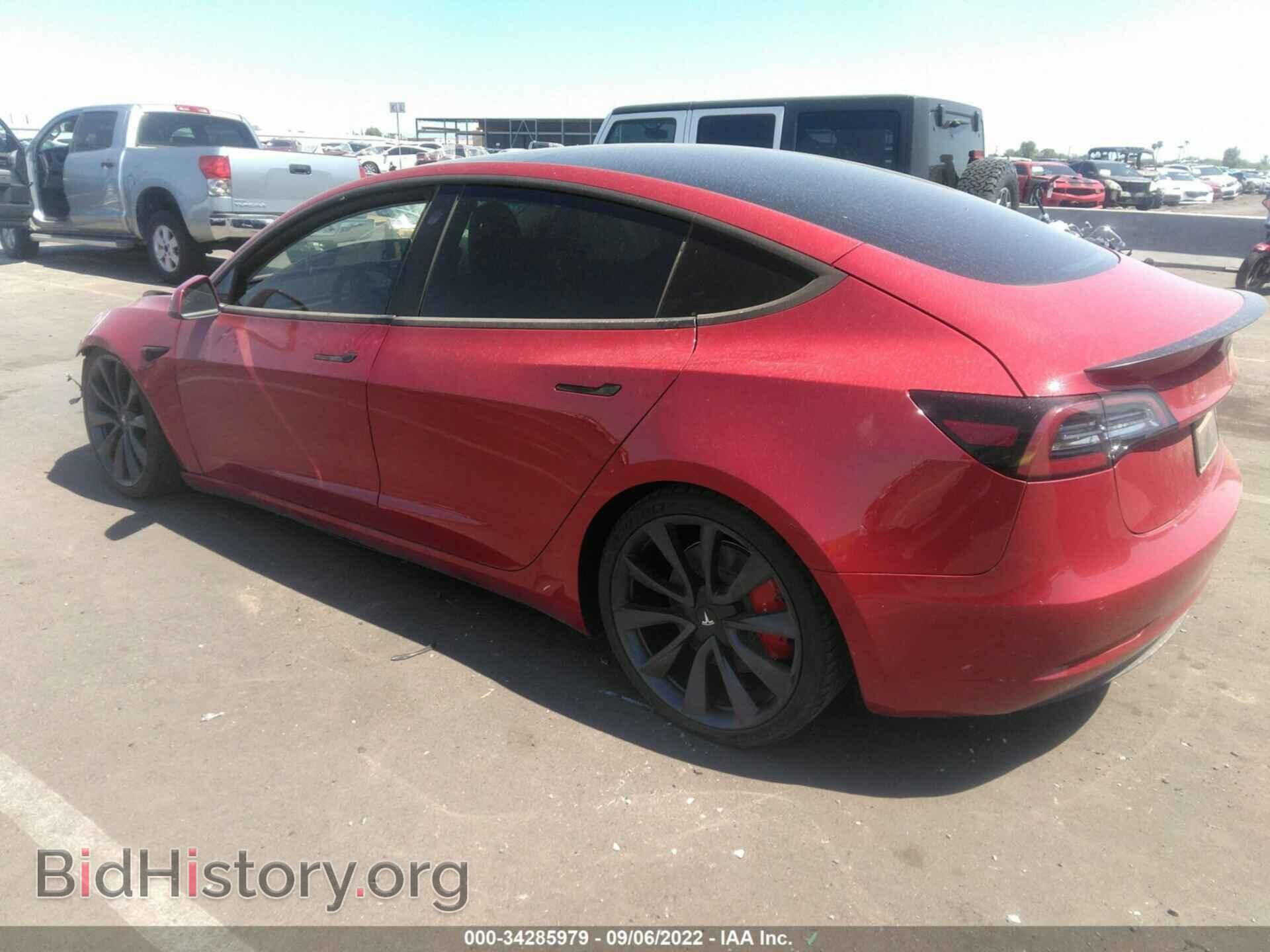 2020 TESLA MODEL 3 - VIN: 5YJ3E1EC1LF800156 - Фото 3