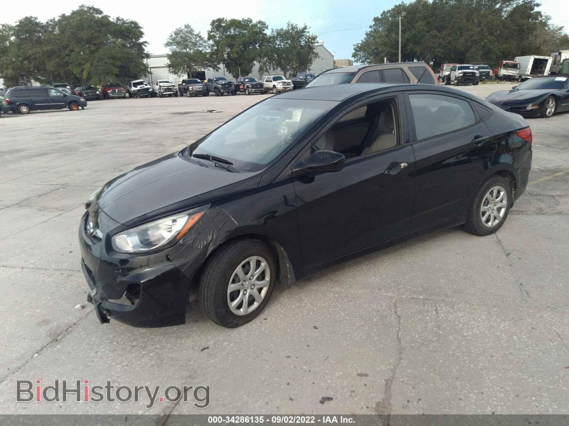 2013 HYUNDAI ACCENT - VIN: KMHCT4AE8DU292979 - Фото 2