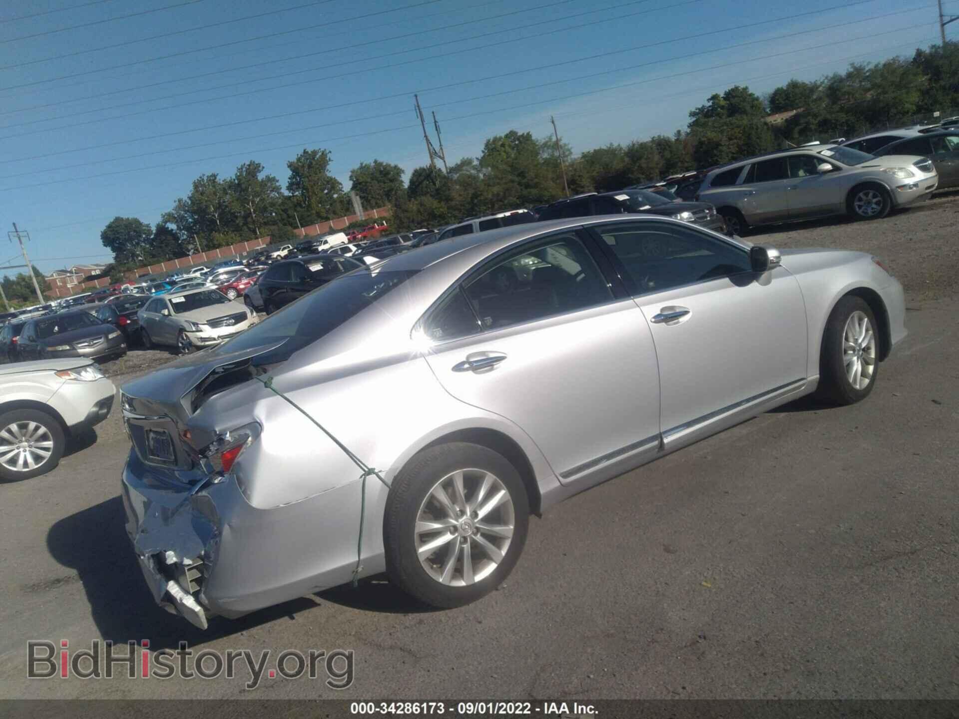 2011 LEXUS ES 350 - VIN: JTHBK1EG1B2462930 - Фото 4