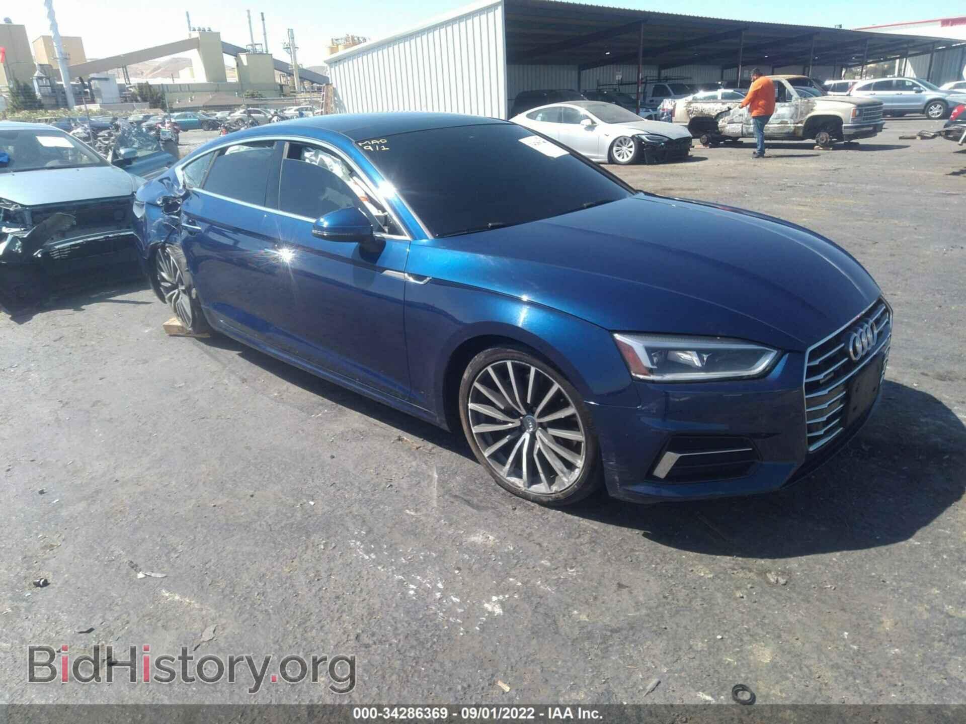 Фотография WAUBNCF58JA067128 - AUDI A5 SPORTBACK 2018