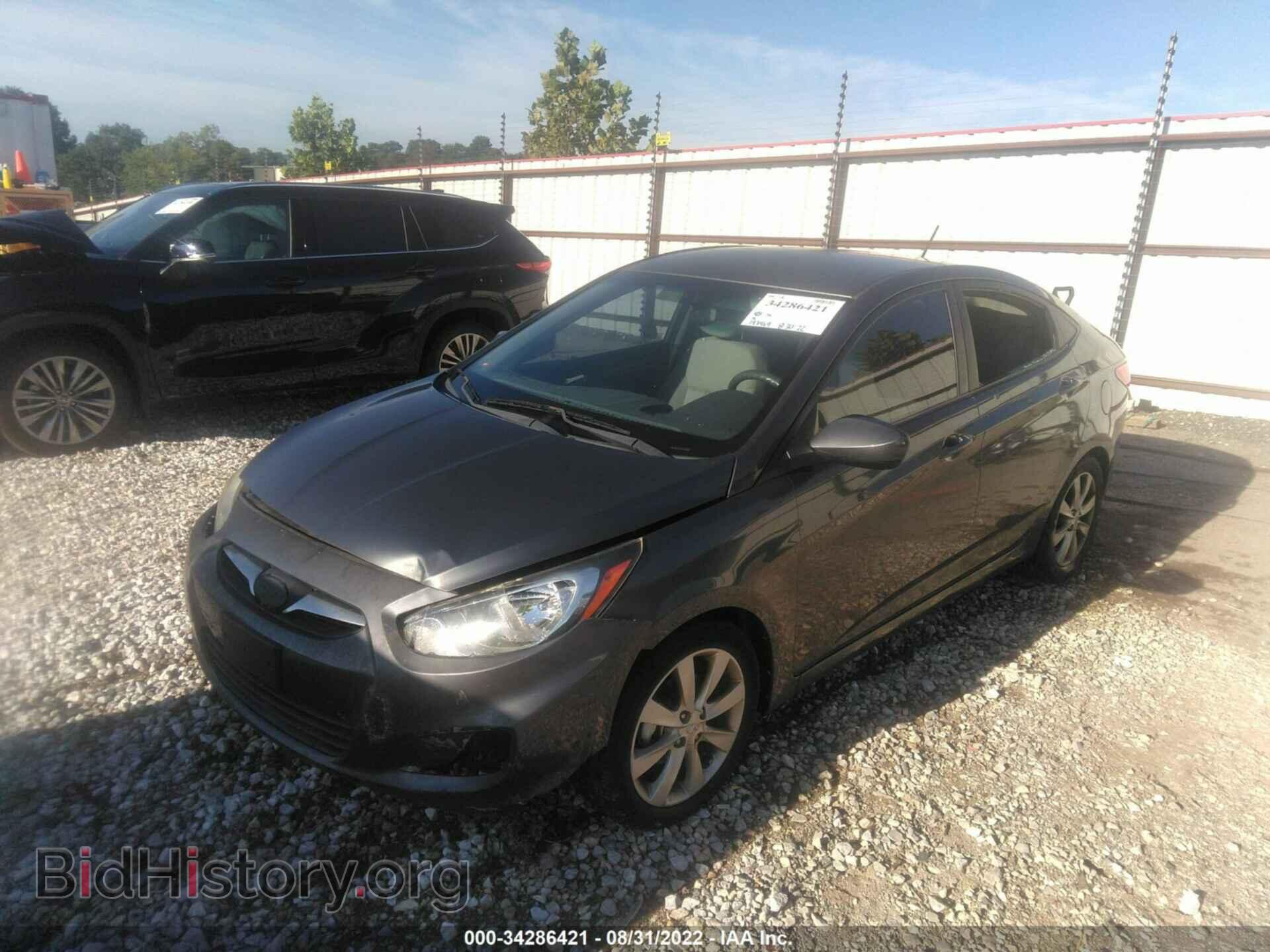 2012 HYUNDAI ACCENT - VIN: KMHCU4AE5CU098034 - Фото 2
