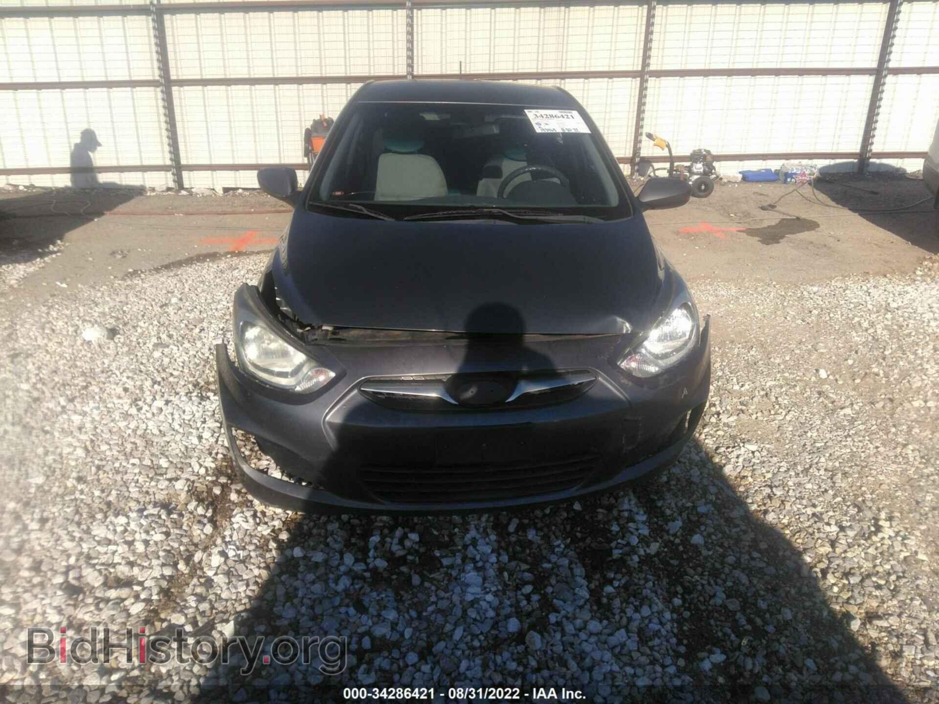 2012 HYUNDAI ACCENT - VIN: KMHCU4AE5CU098034 - Фото 6