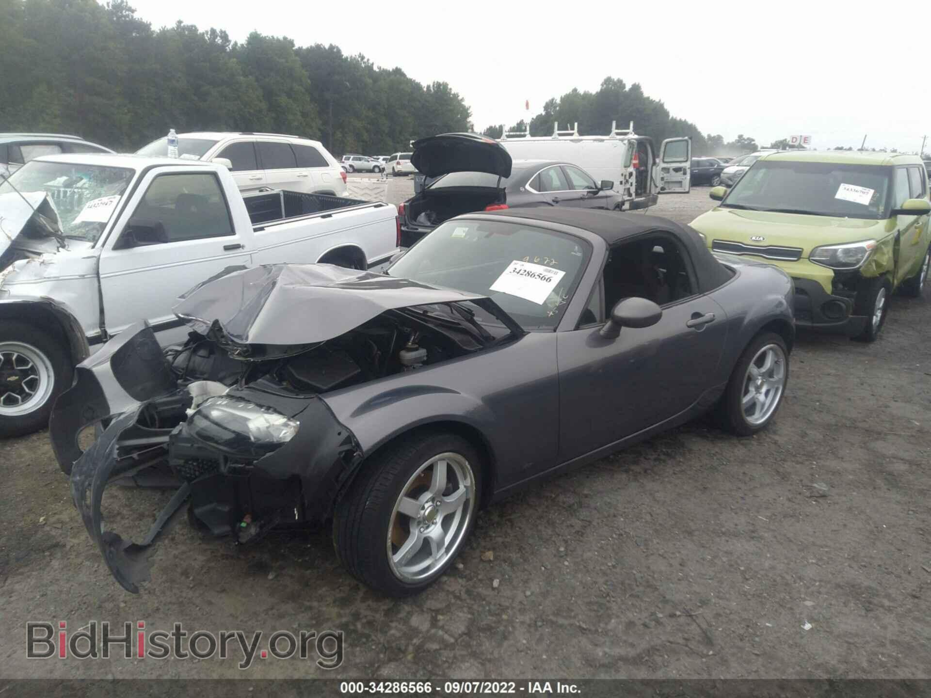 2007 MAZDA MX-5 MIATA - VIN: JM1NC25F570135247 - Фото 2