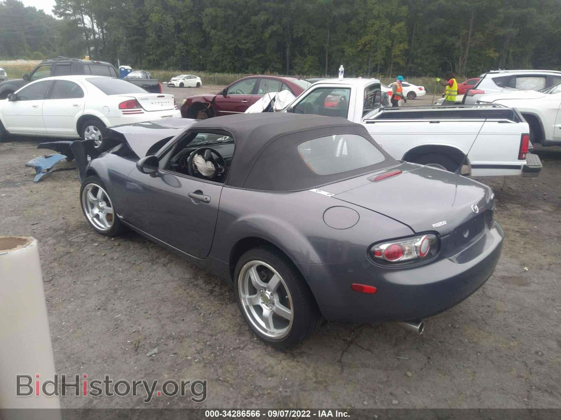 2007 MAZDA MX-5 MIATA - VIN: JM1NC25F570135247 - Фото 3