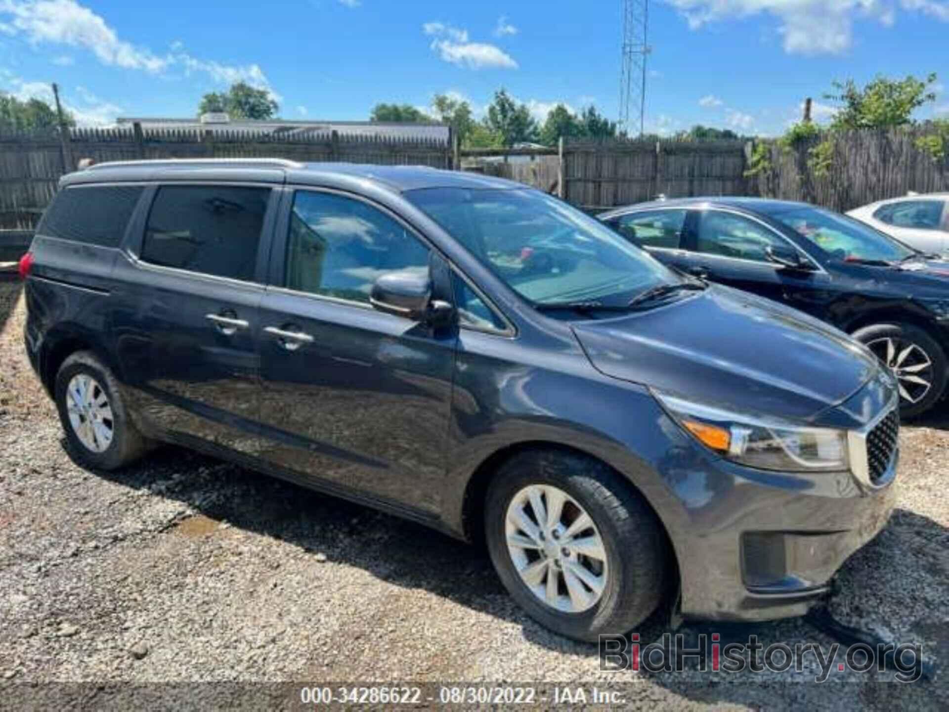 Photo KNDMB5C13G6088689 - KIA SEDONA 2016