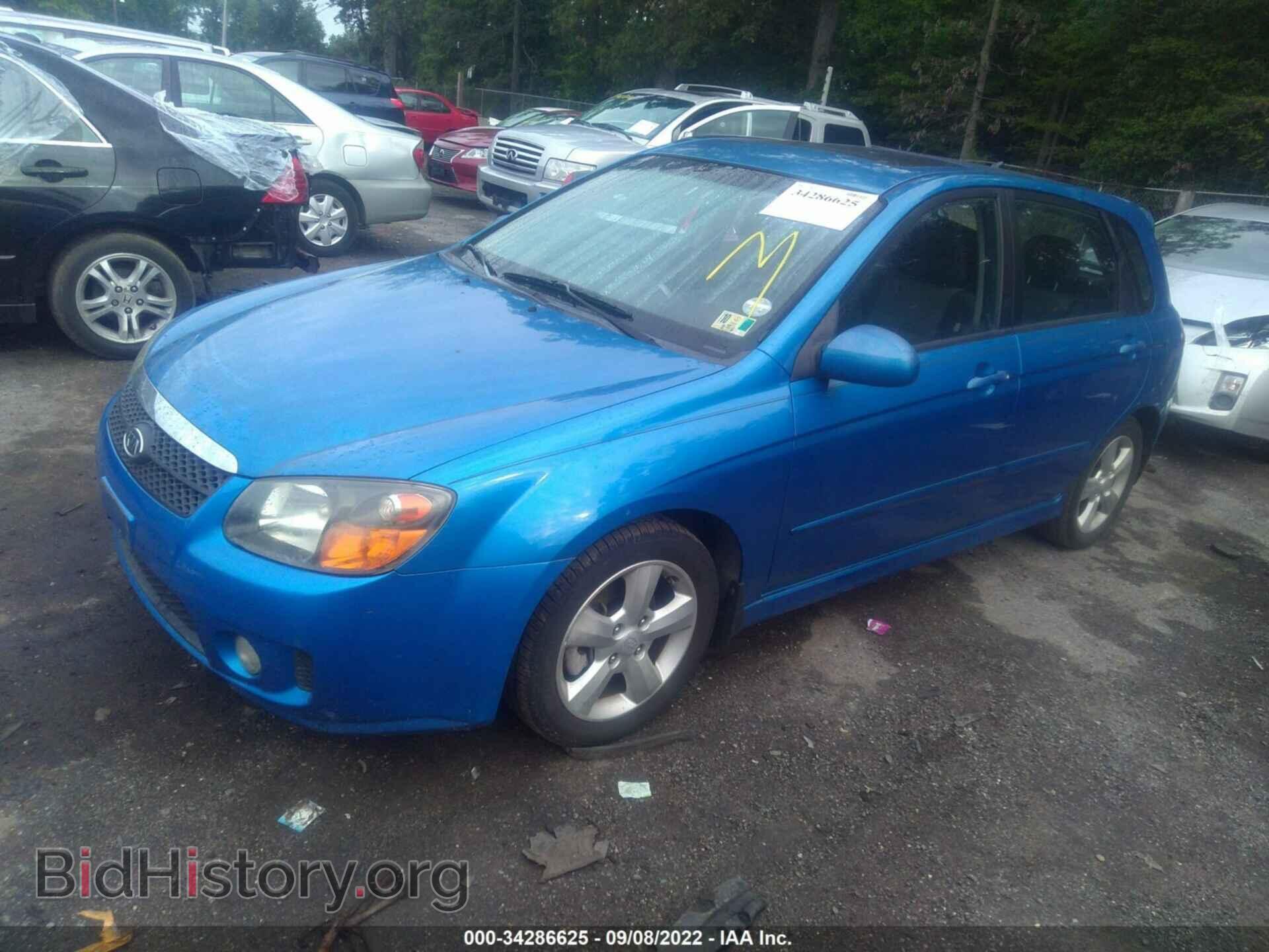 2008 KIA SPECTRA - VIN: KNAFE161285010123 - Фото 2