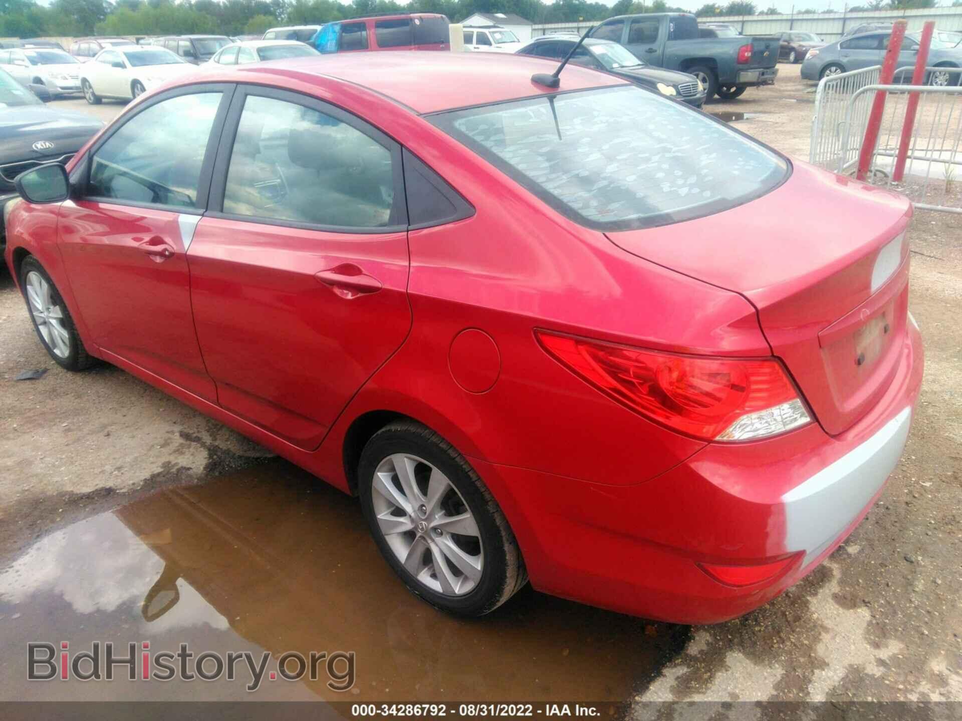 2013 HYUNDAI ACCENT - VIN: KMHCU4AE5DU435710 - Фото 3