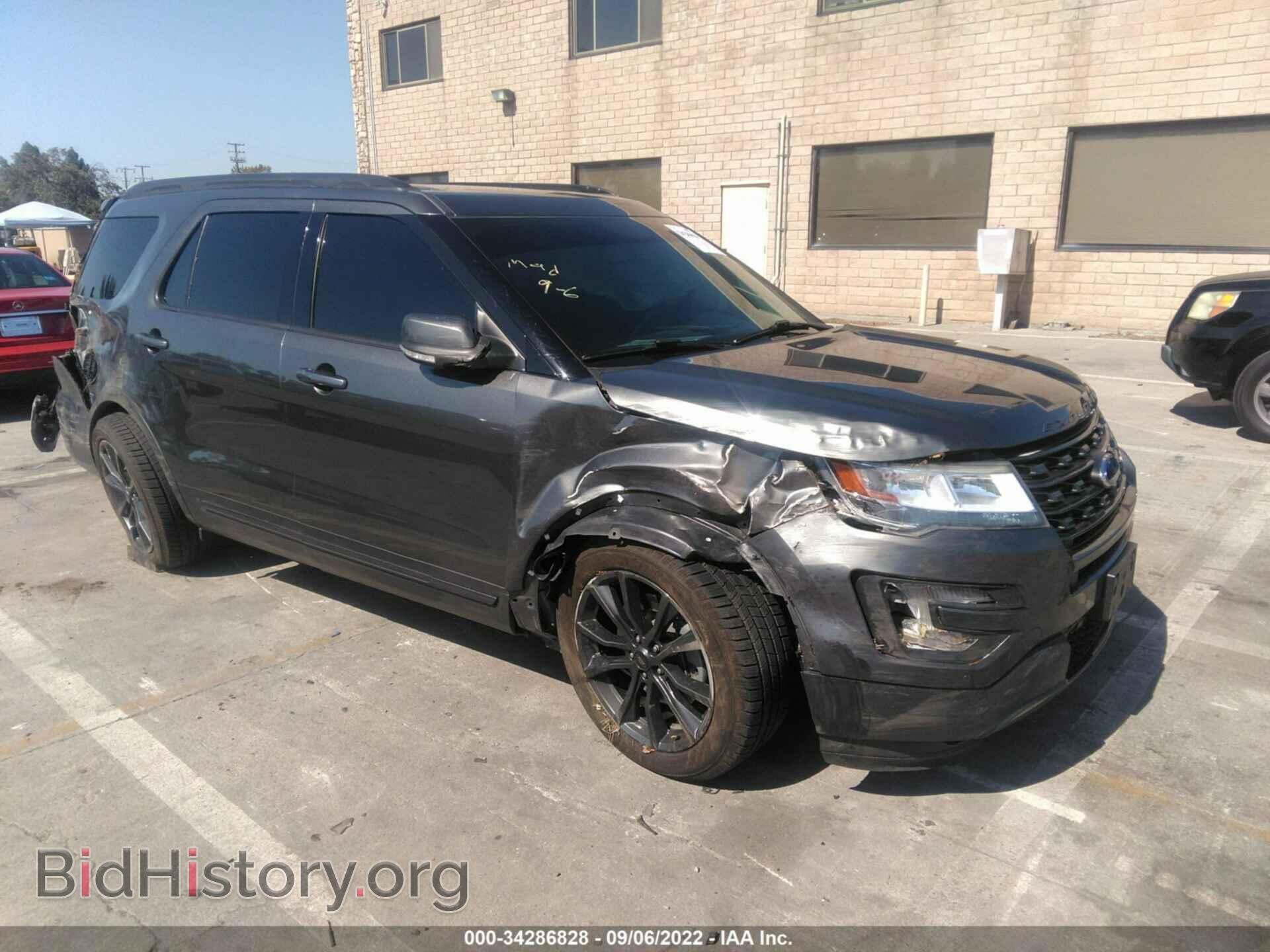 Photo 1FM5K8D86HGD04771 - FORD EXPLORER 2017