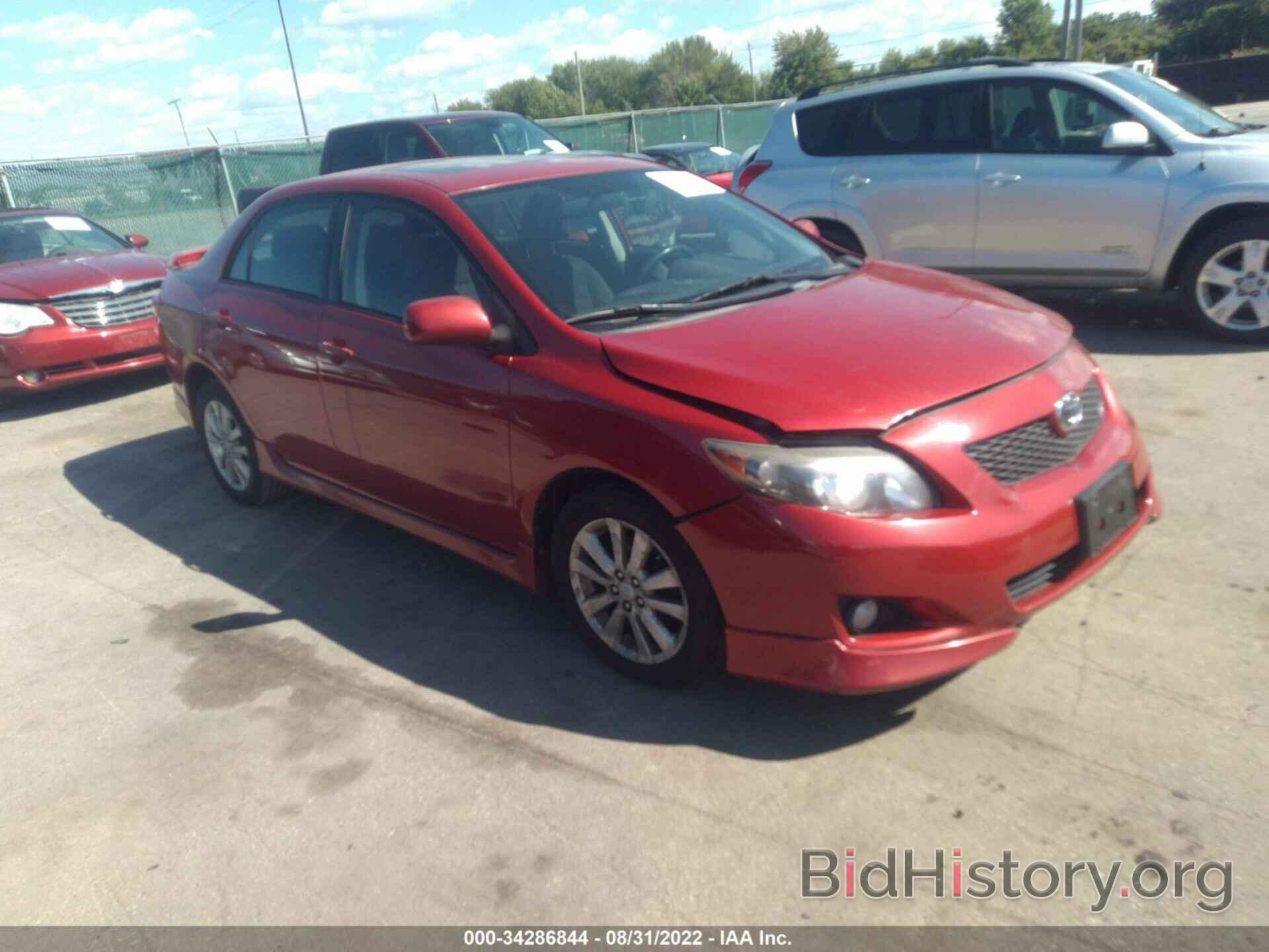 Photo 2T1BU40E49C161728 - TOYOTA COROLLA 2009