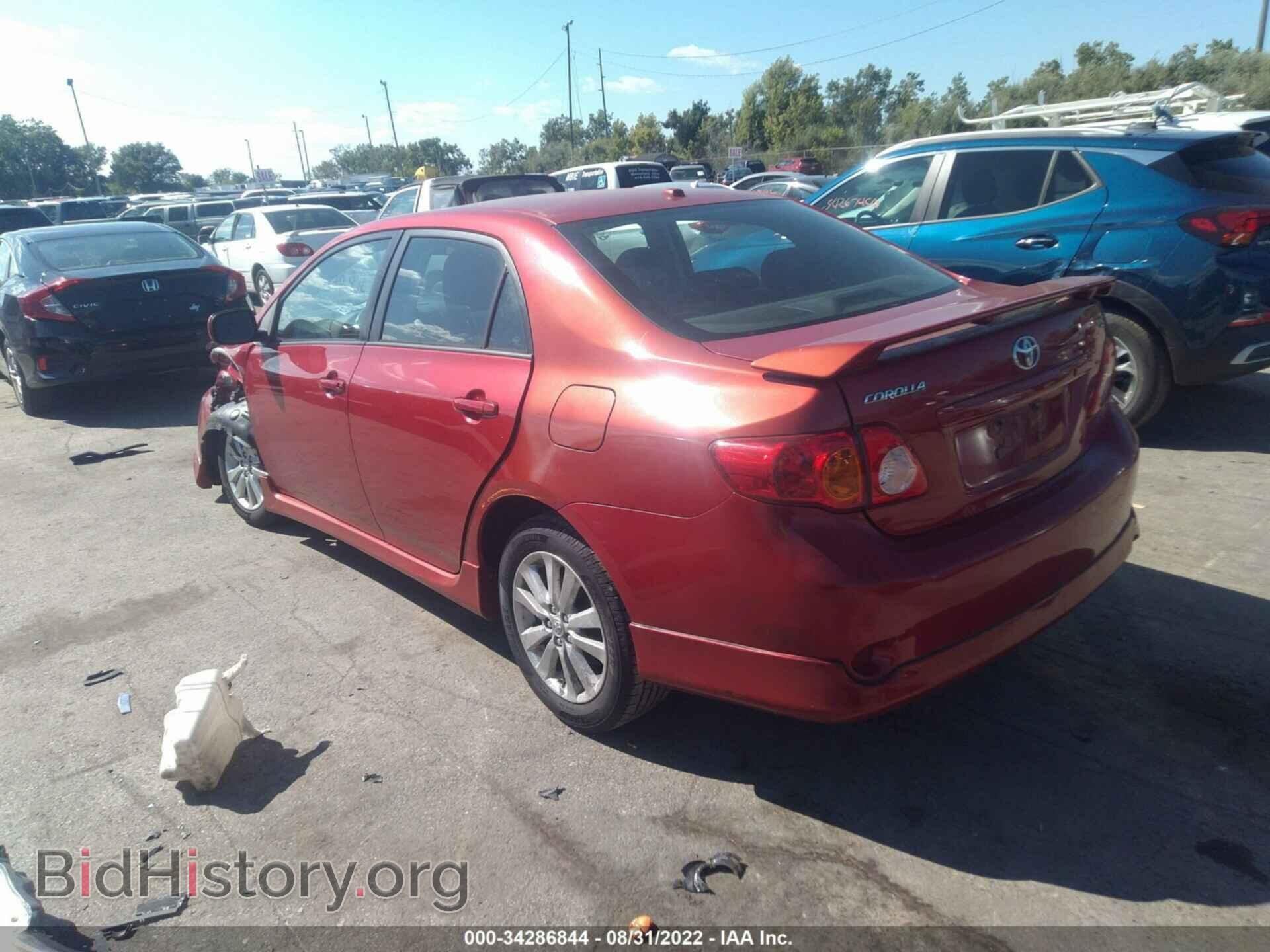 2009 TOYOTA COROLLA - VIN: 2T1BU40E49C161728 - Фото 3