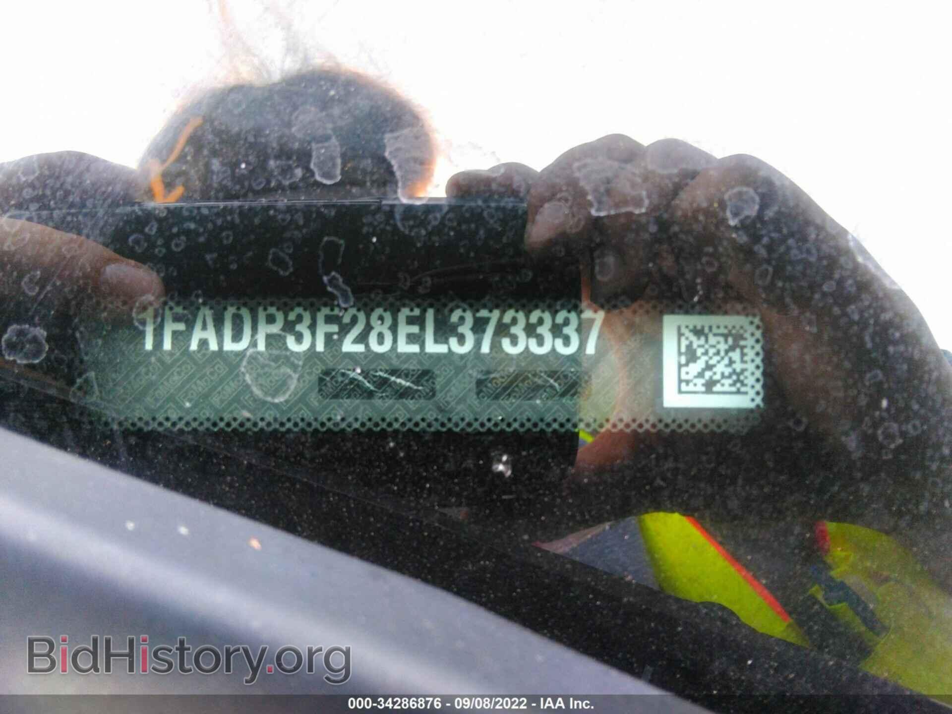 2014 FORD FOCUS - VIN: 1FADP3F28EL373337 - Фото 9