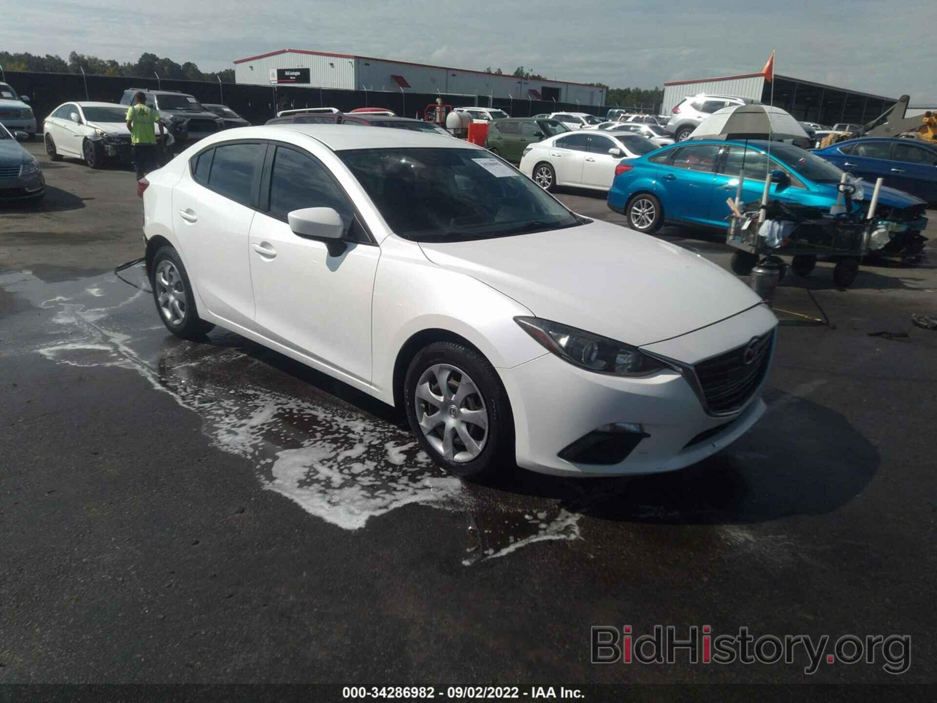 Photo JM1BM1U76E1167670 - MAZDA MAZDA3 2014