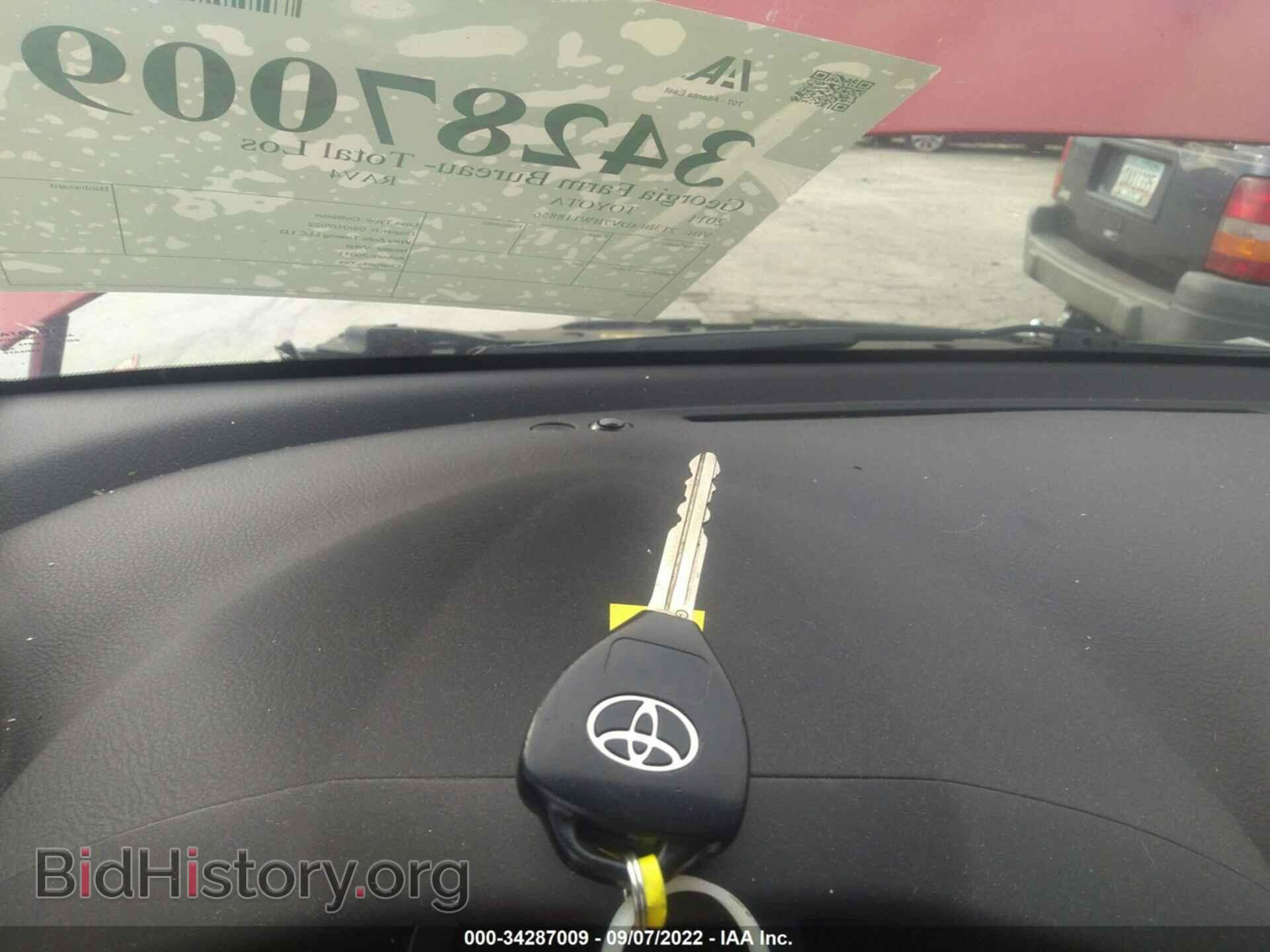 2011 TOYOTA RAV4 - VIN: 2T3BF4DV7BW118856 - Фото 11