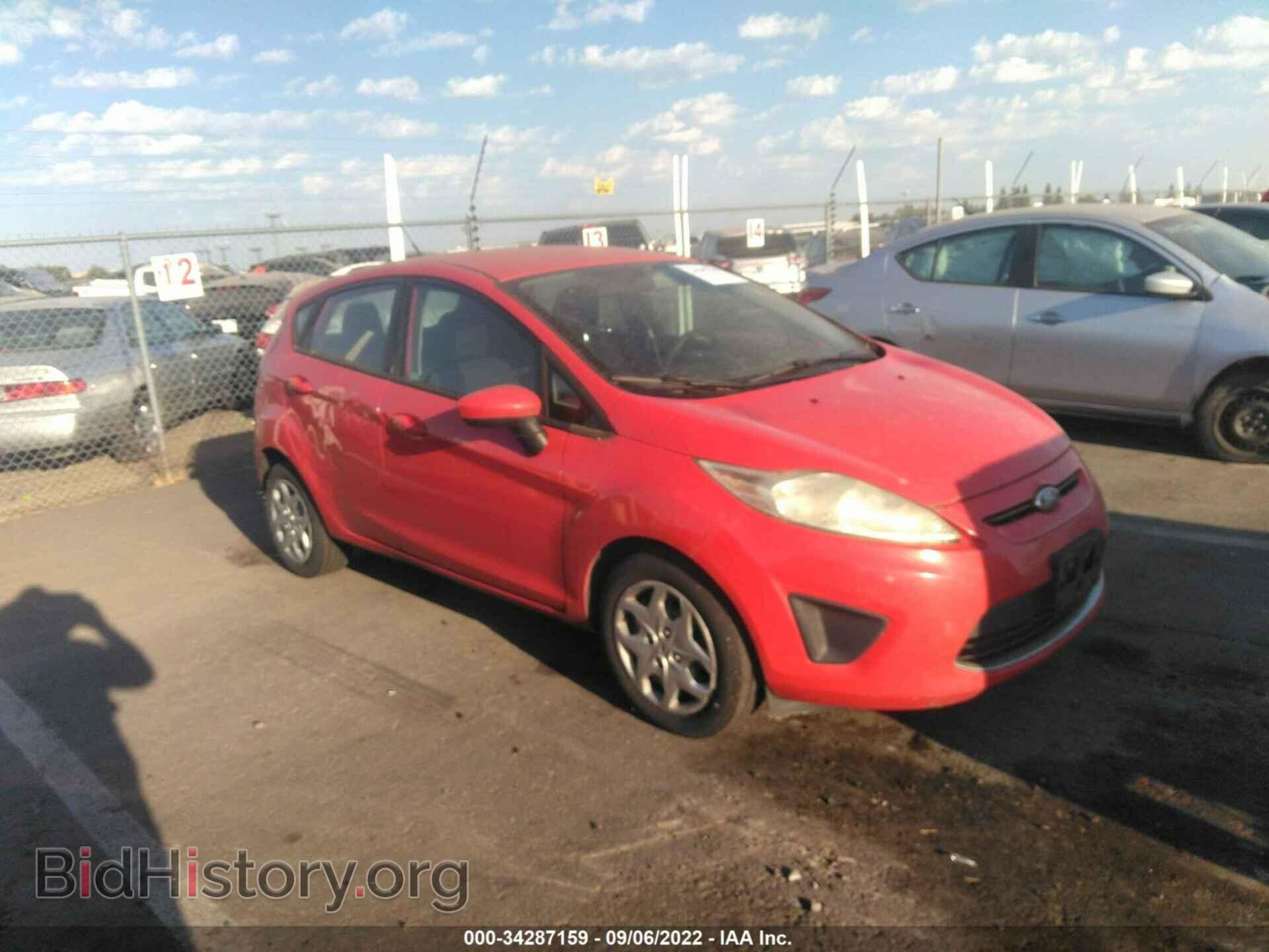 Photo 3FADP4EJ1CM187729 - FORD FIESTA 2012