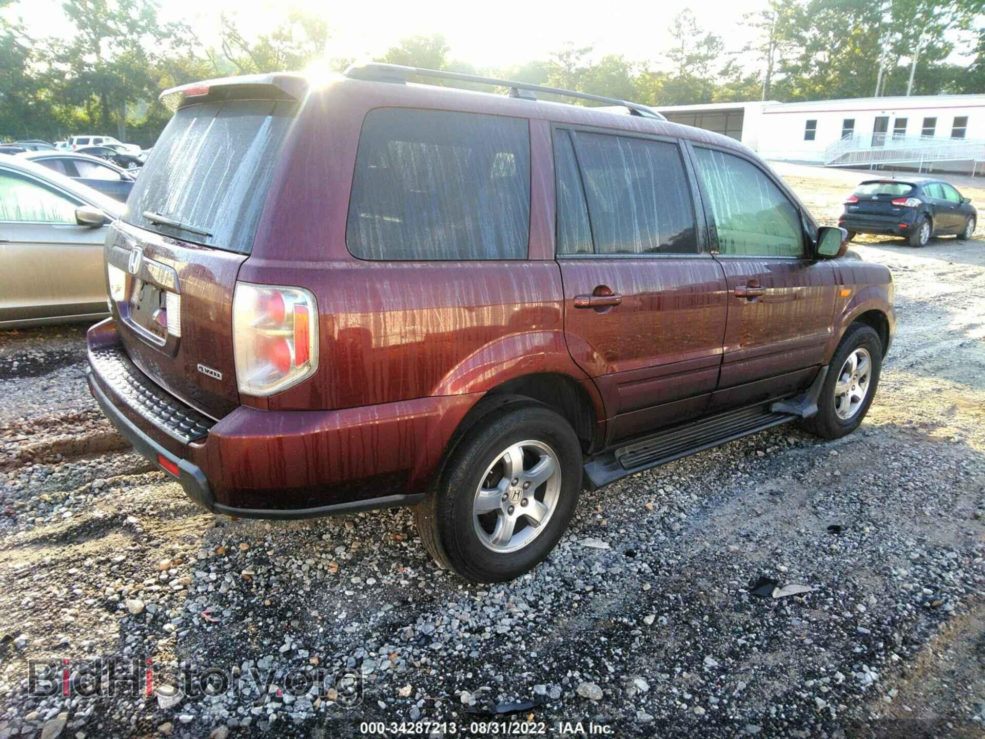2007 HONDA PILOT - VIN: 2HKYF187X7H524780 - Фото 4