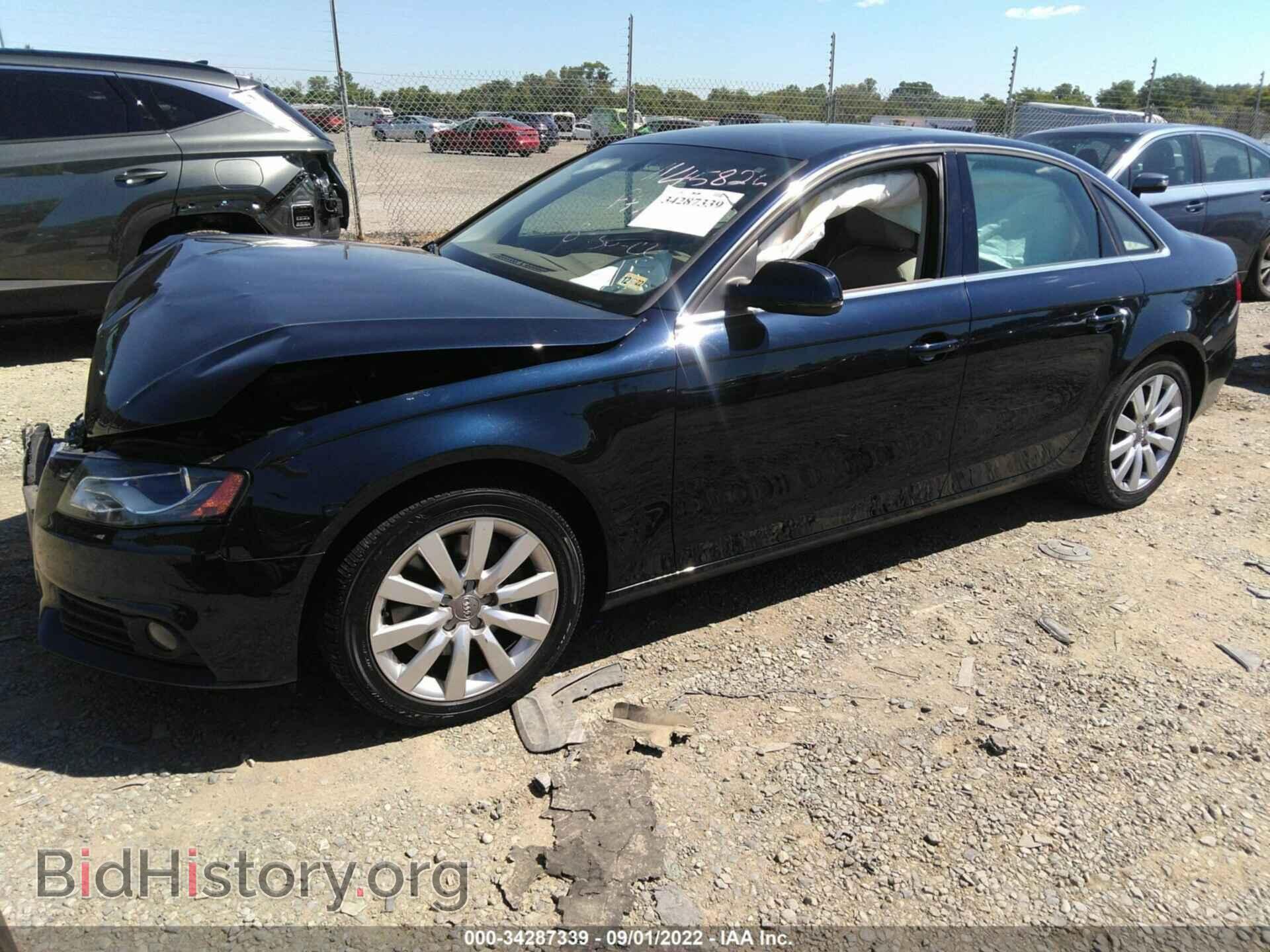 2011 AUDI A4 - VIN: WAUFFAFL4BN006175 - Фото 2