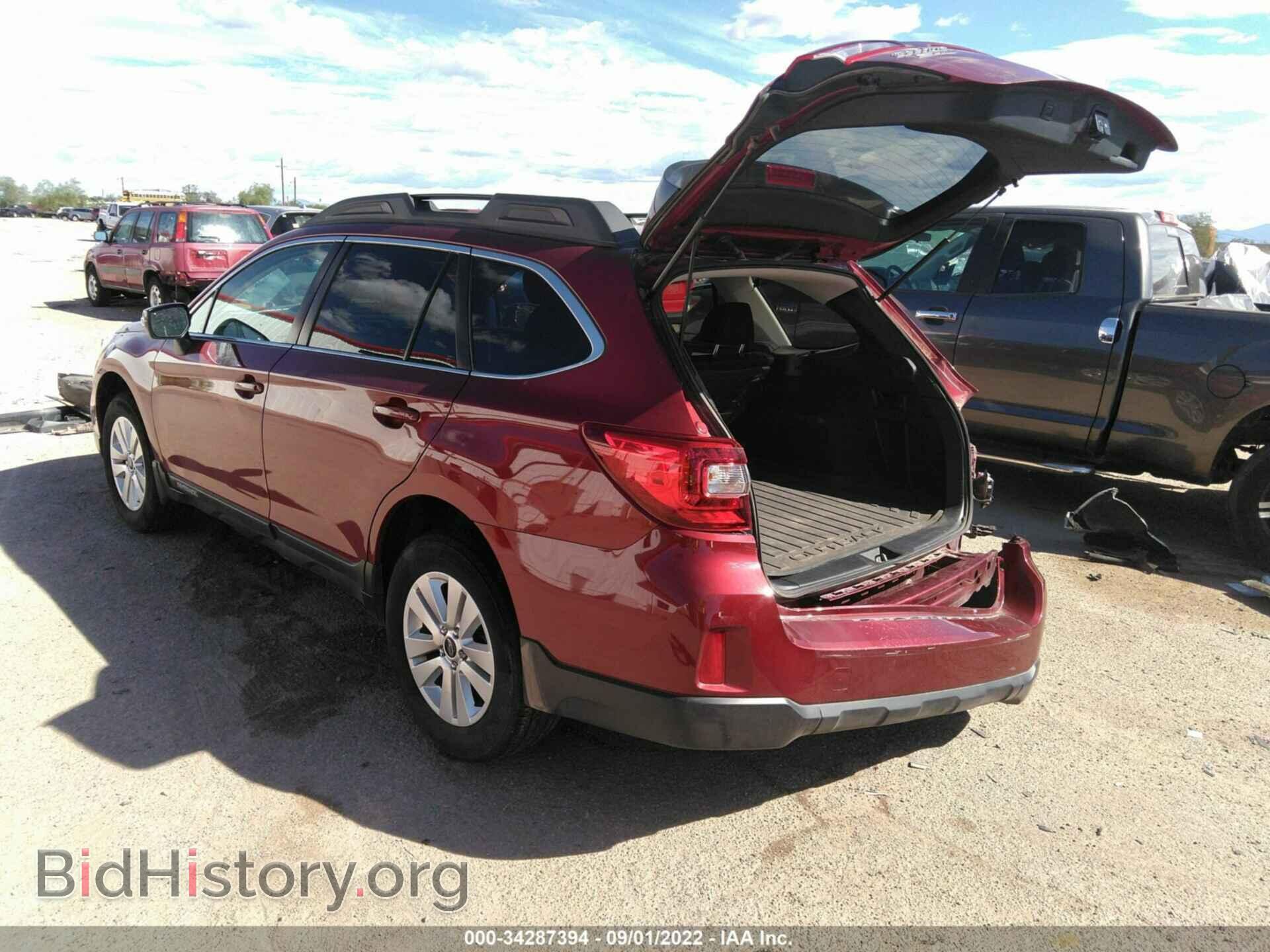 2017 SUBARU OUTBACK - VIN: 4S4BSAFC9H3335886 - Фото 3