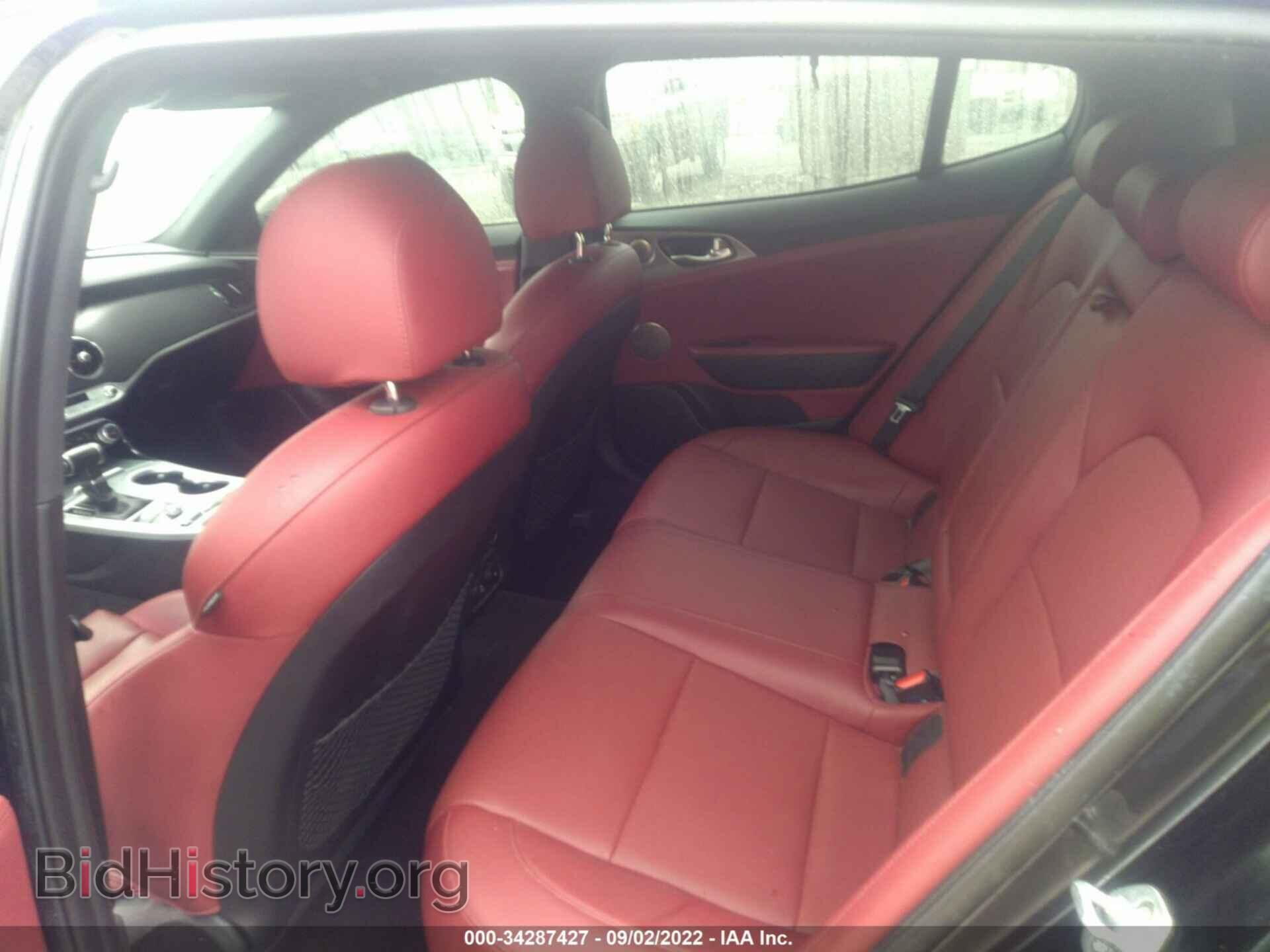 2019 KIA STINGER - VIN: KNAE45LC9K6045609 - Фото 8