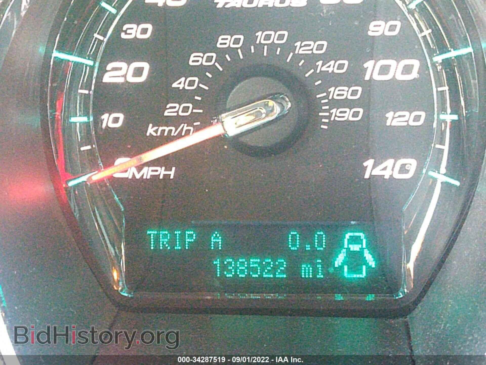 2012 FORD TAURUS - VIN: 1FAHP2FW5CG113966 - Фото 7