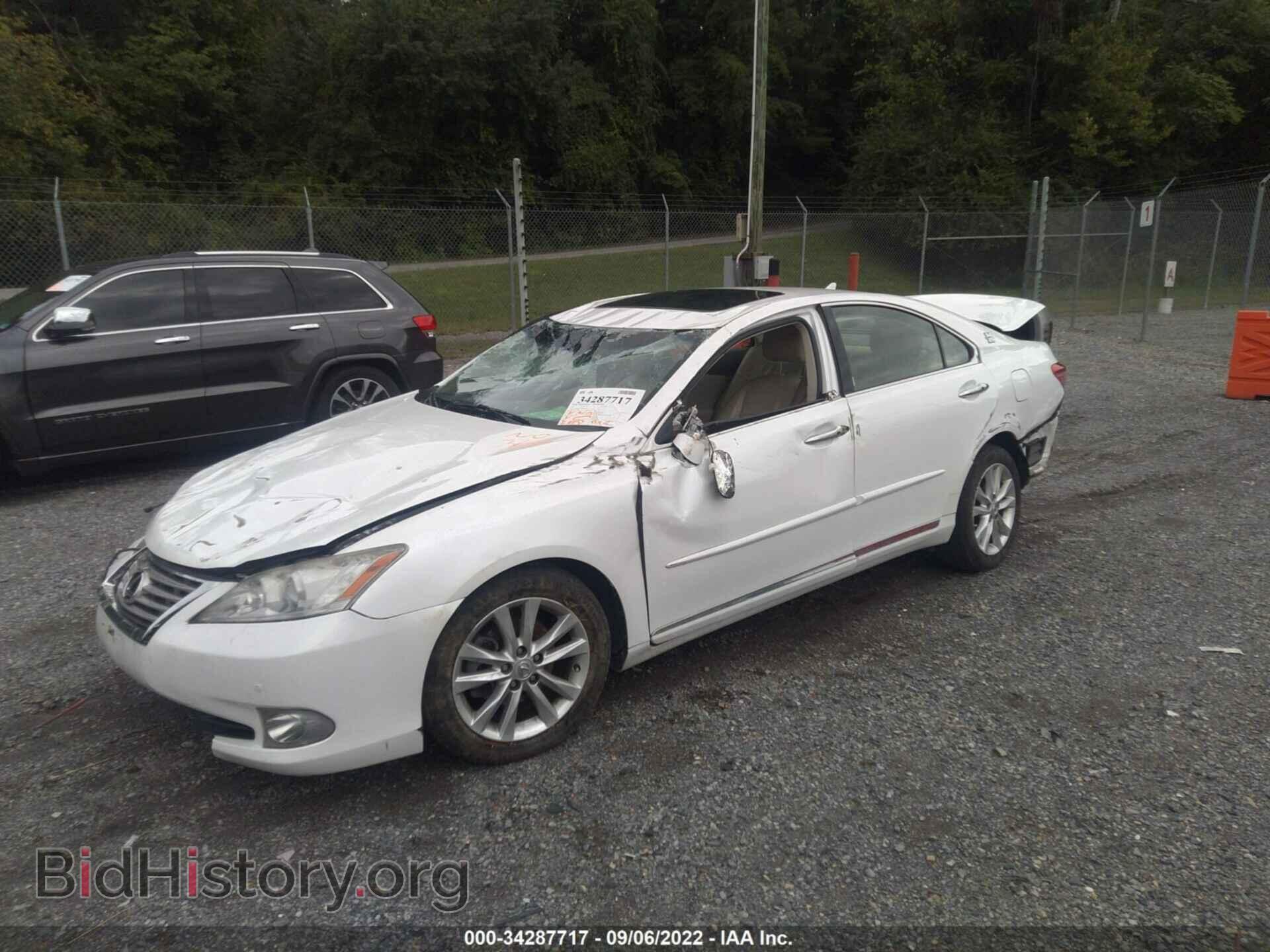 2011 LEXUS ES 350 - VIN: JTHBK1EG9B2462299 - Фото 2