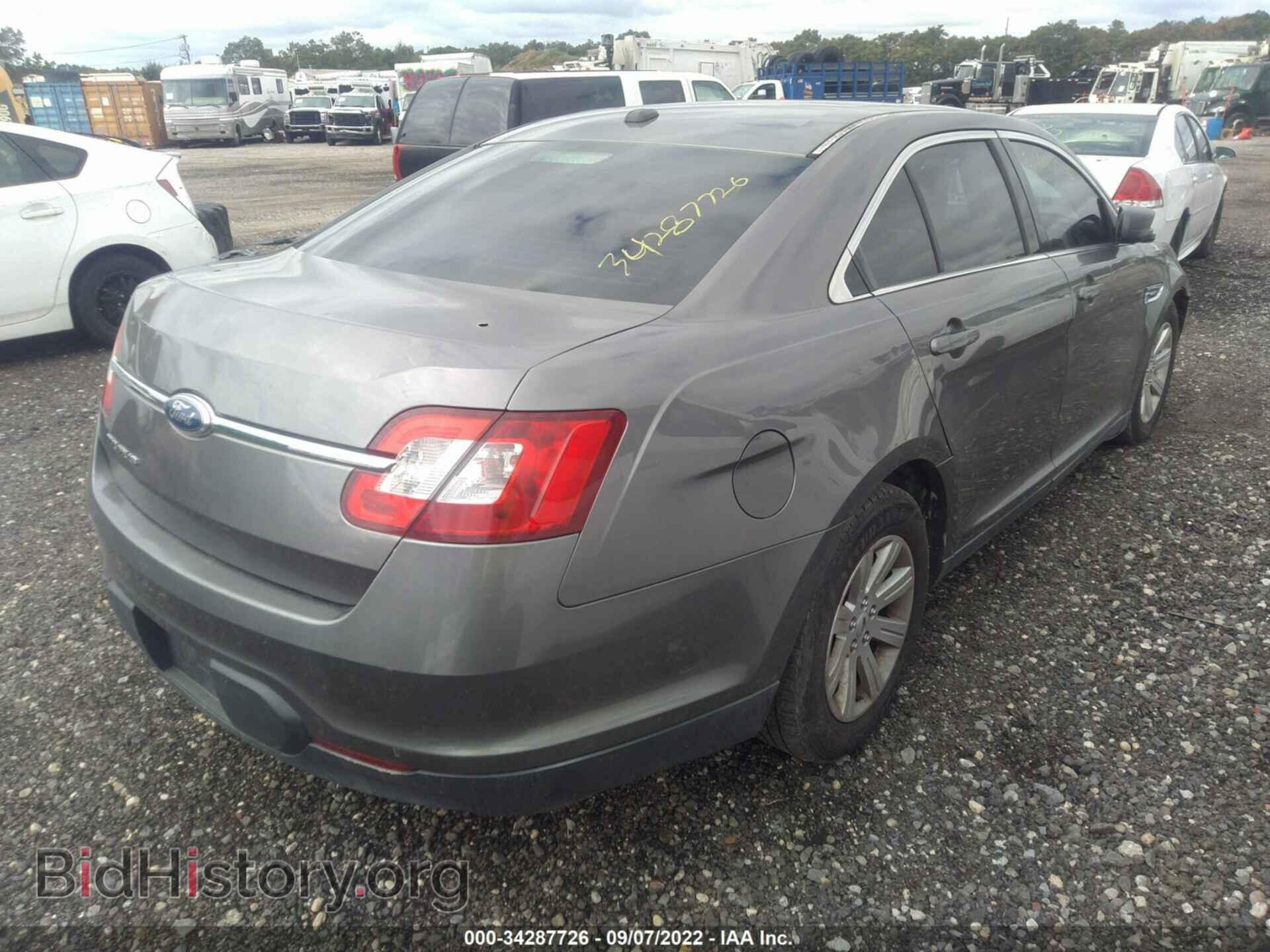 2011 FORD TAURUS - VIN: 1FAHP2DW0BG182372 - Фото 4