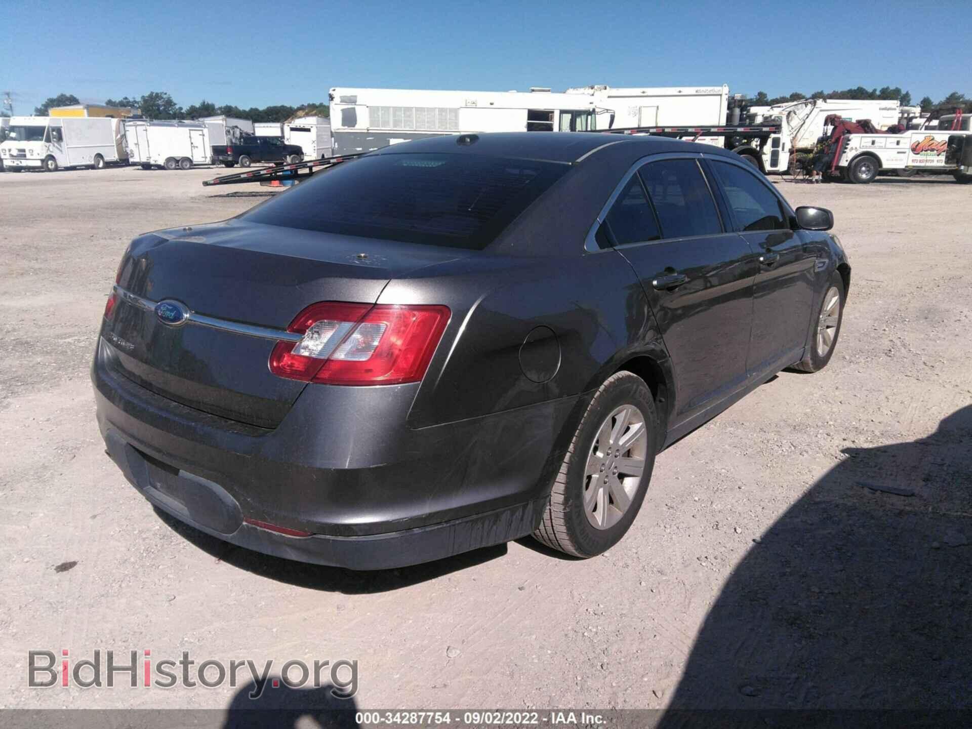 2011 FORD TAURUS - VIN: 1FAHP2DW9BG182368 - Photo 4