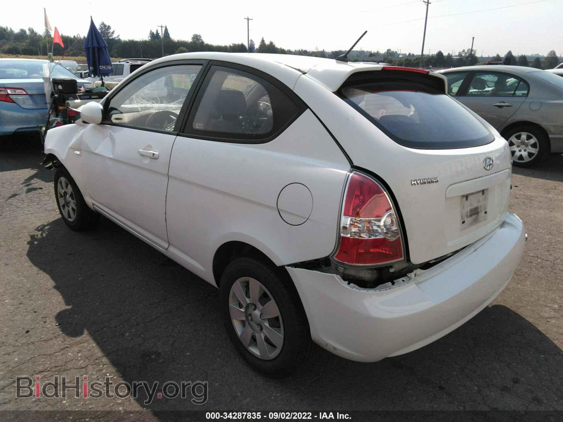 2007 HYUNDAI ACCENT - VIN: KMHCM36C77U032186 - Фото 3