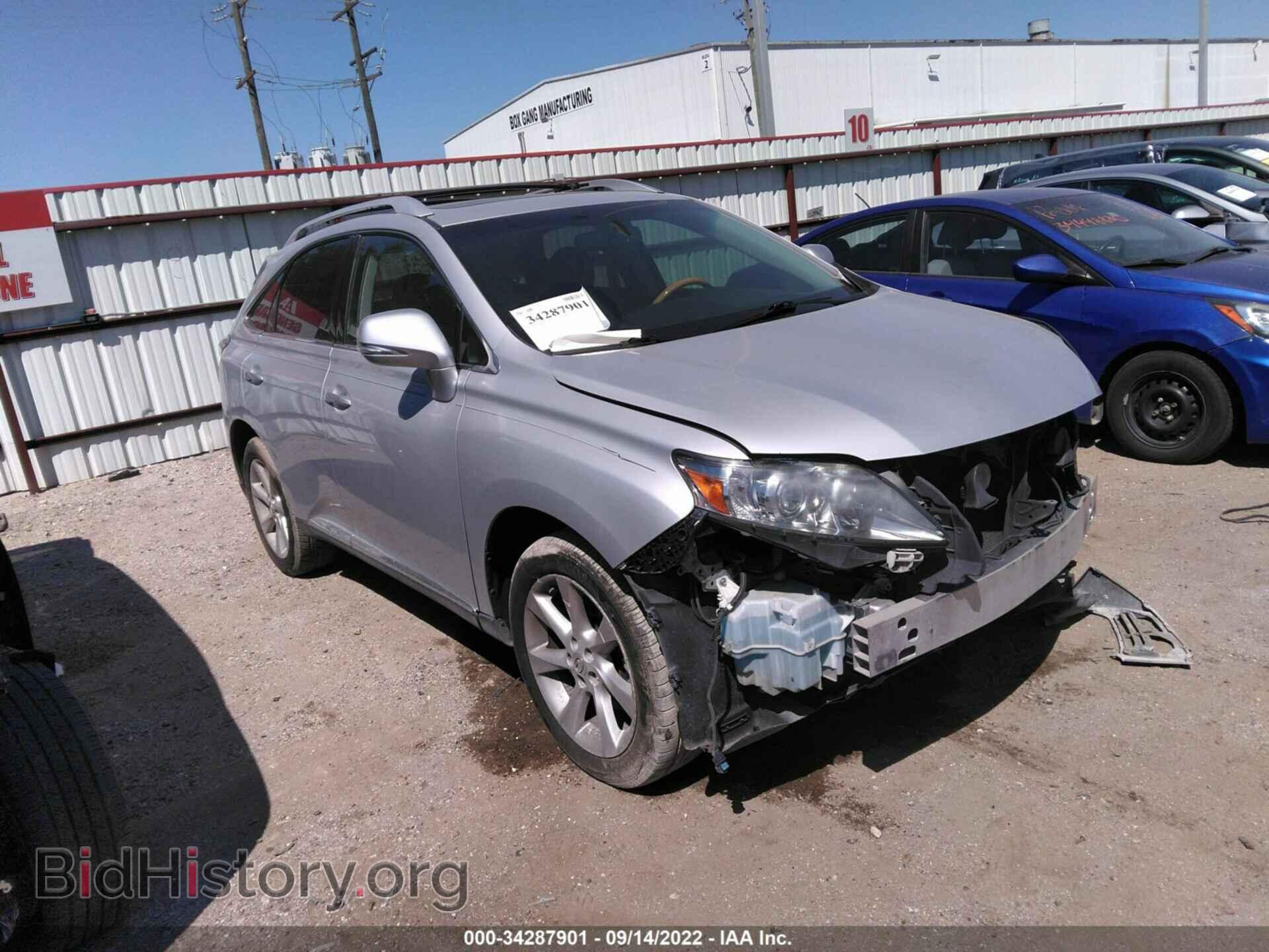 Photo 2T2ZK1BA9CC066078 - LEXUS RX 350 2012