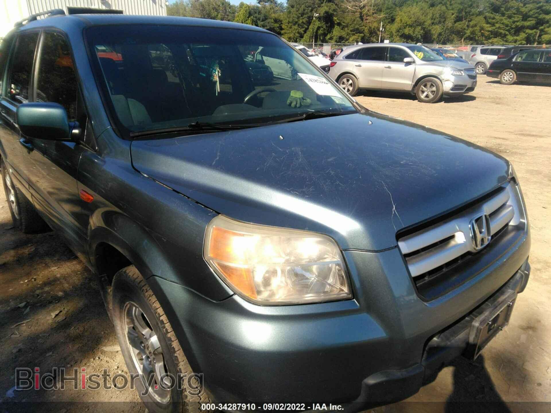 2006 HONDA PILOT - VIN: 2HKYF18476H504300 - Фото 6