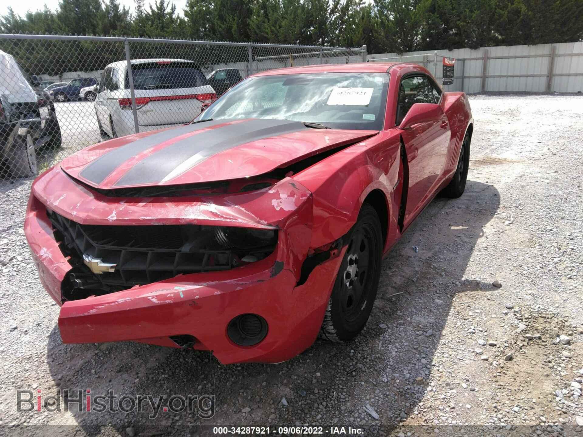 2010 CHEVROLET CAMARO - VIN: 2G1FA1EV9A9177812 - Фото 2