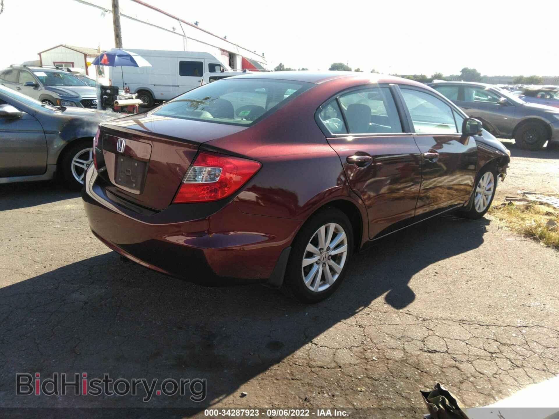2012 HONDA CIVIC SDN - VIN: 19XFB2F83CE301550 - Фото 4