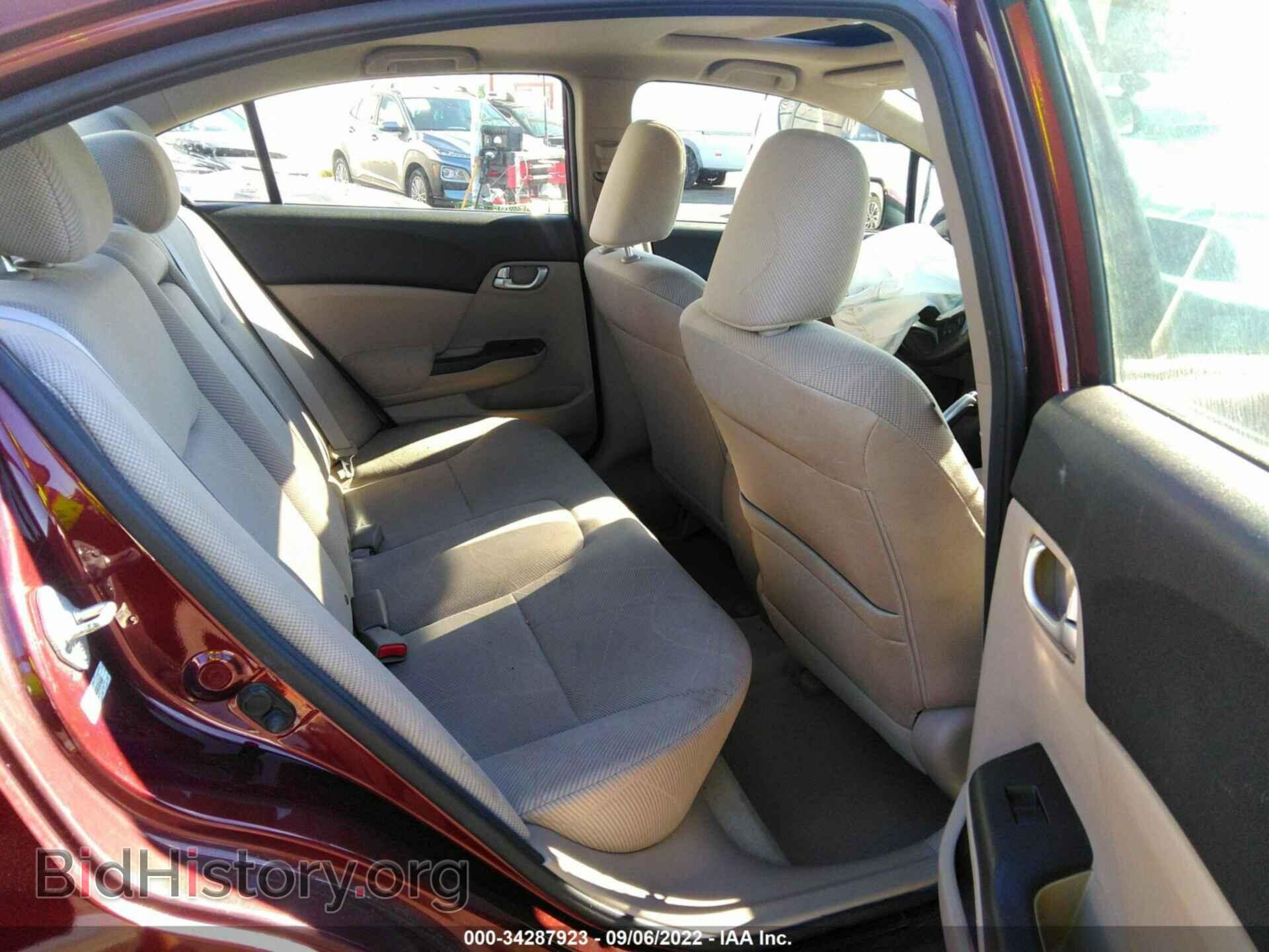 2012 HONDA CIVIC SDN - VIN: 19XFB2F83CE301550 - Фото 8