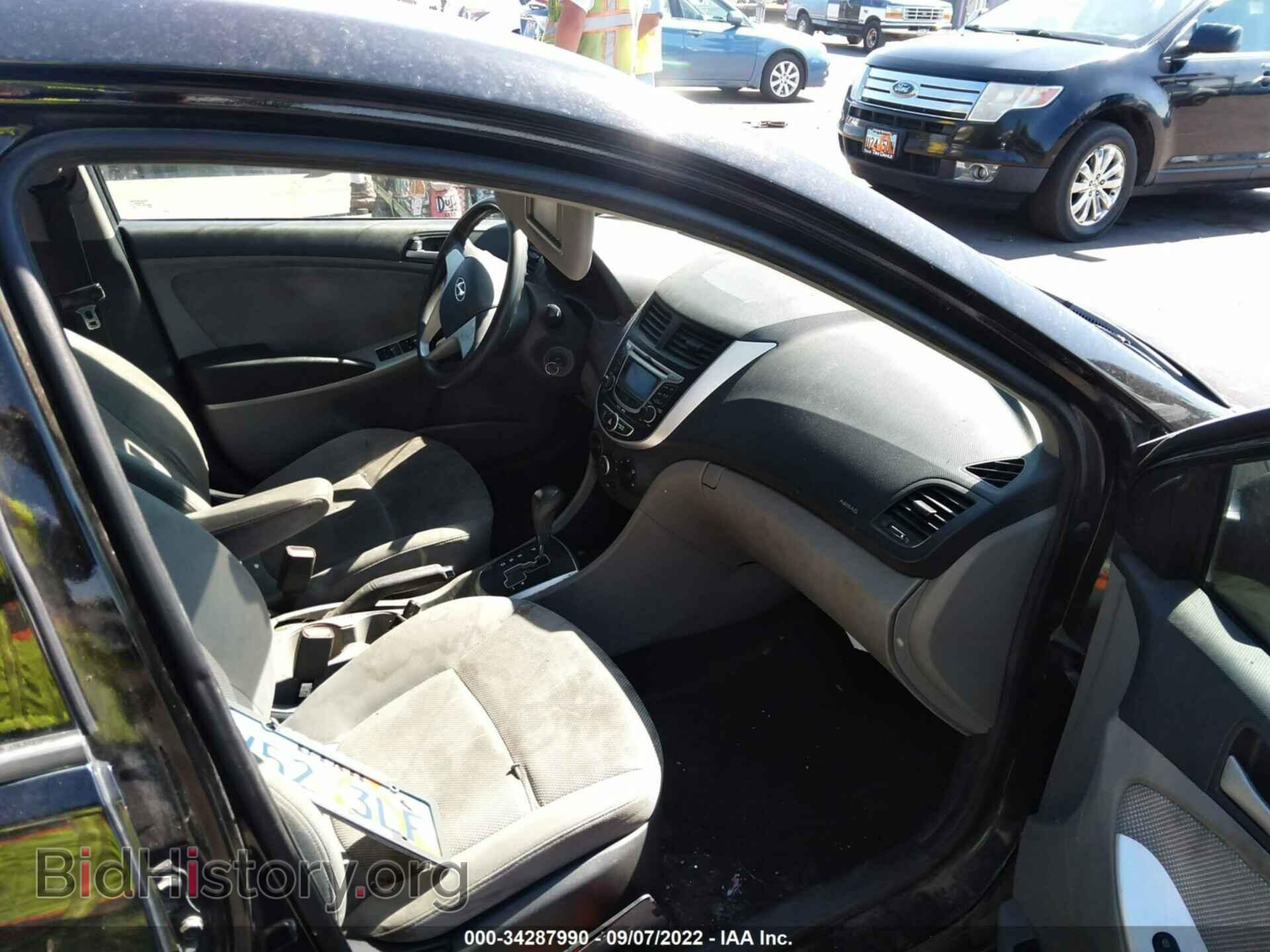 2013 HYUNDAI ACCENT - VIN: KMHCT4AE6DU458822 - Фото 5