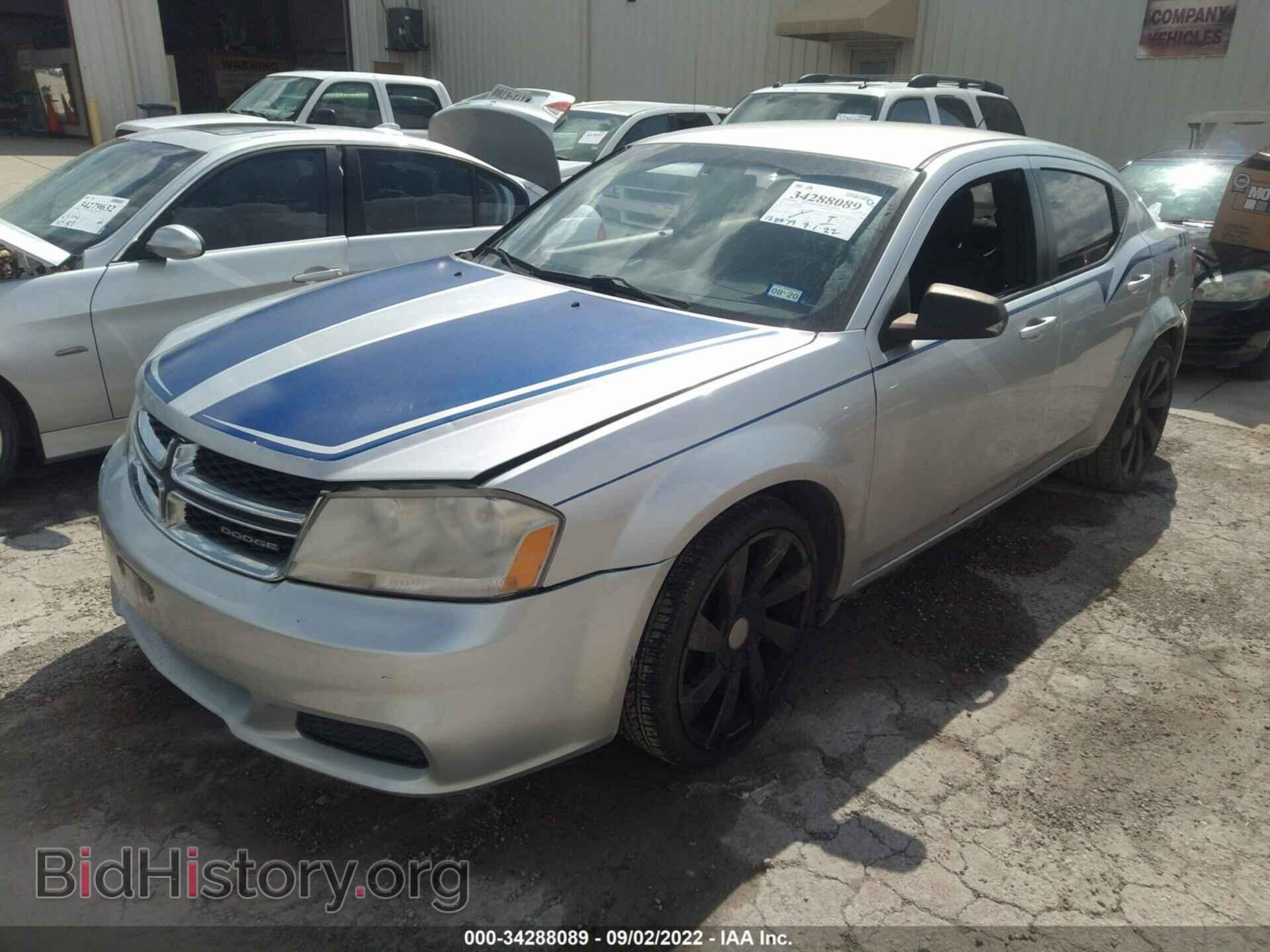 2011 DODGE AVENGER - VIN: 1B3BD4FB8BN598505 - Фото 2