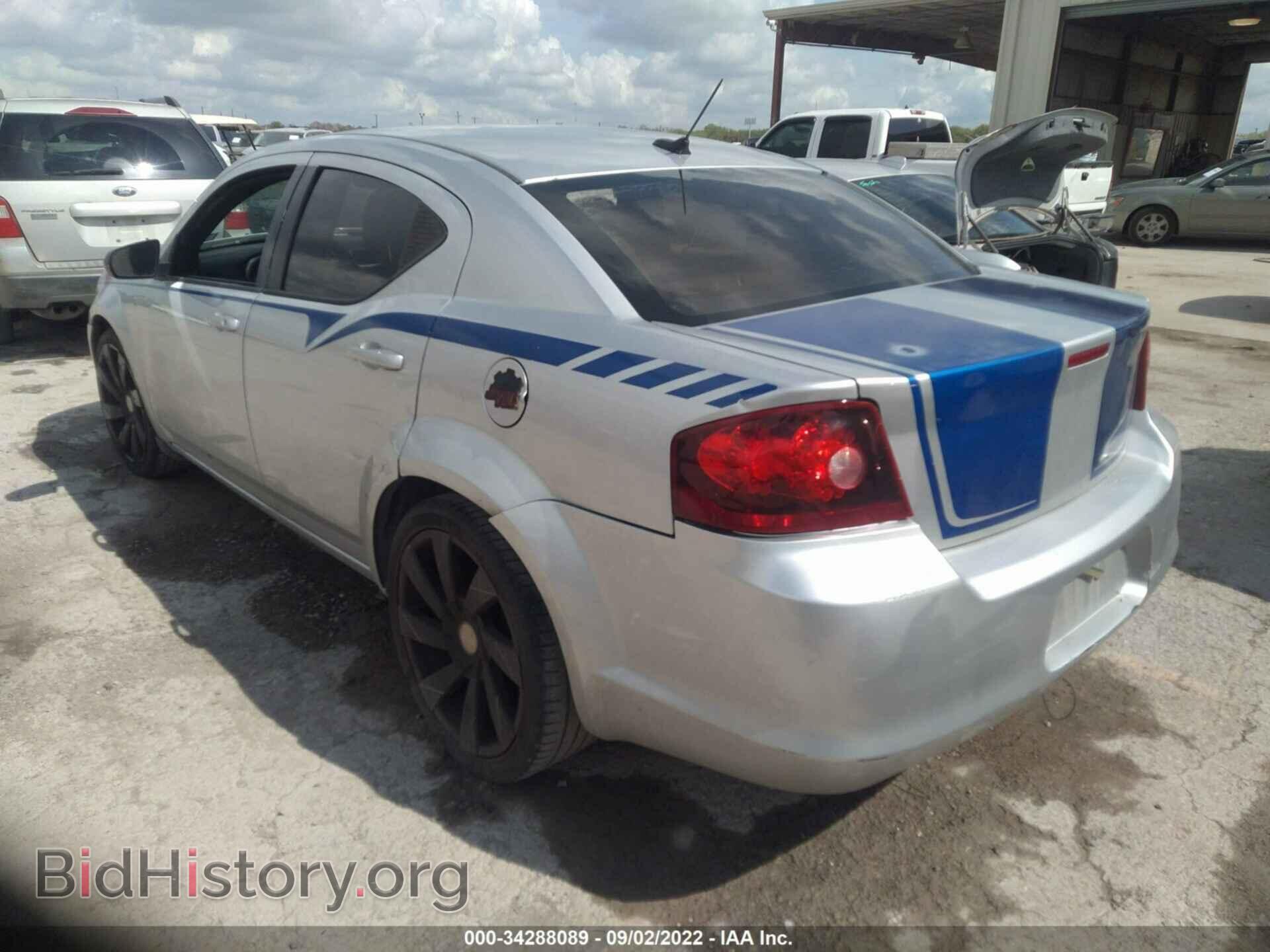 2011 DODGE AVENGER - VIN: 1B3BD4FB8BN598505 - Фото 3