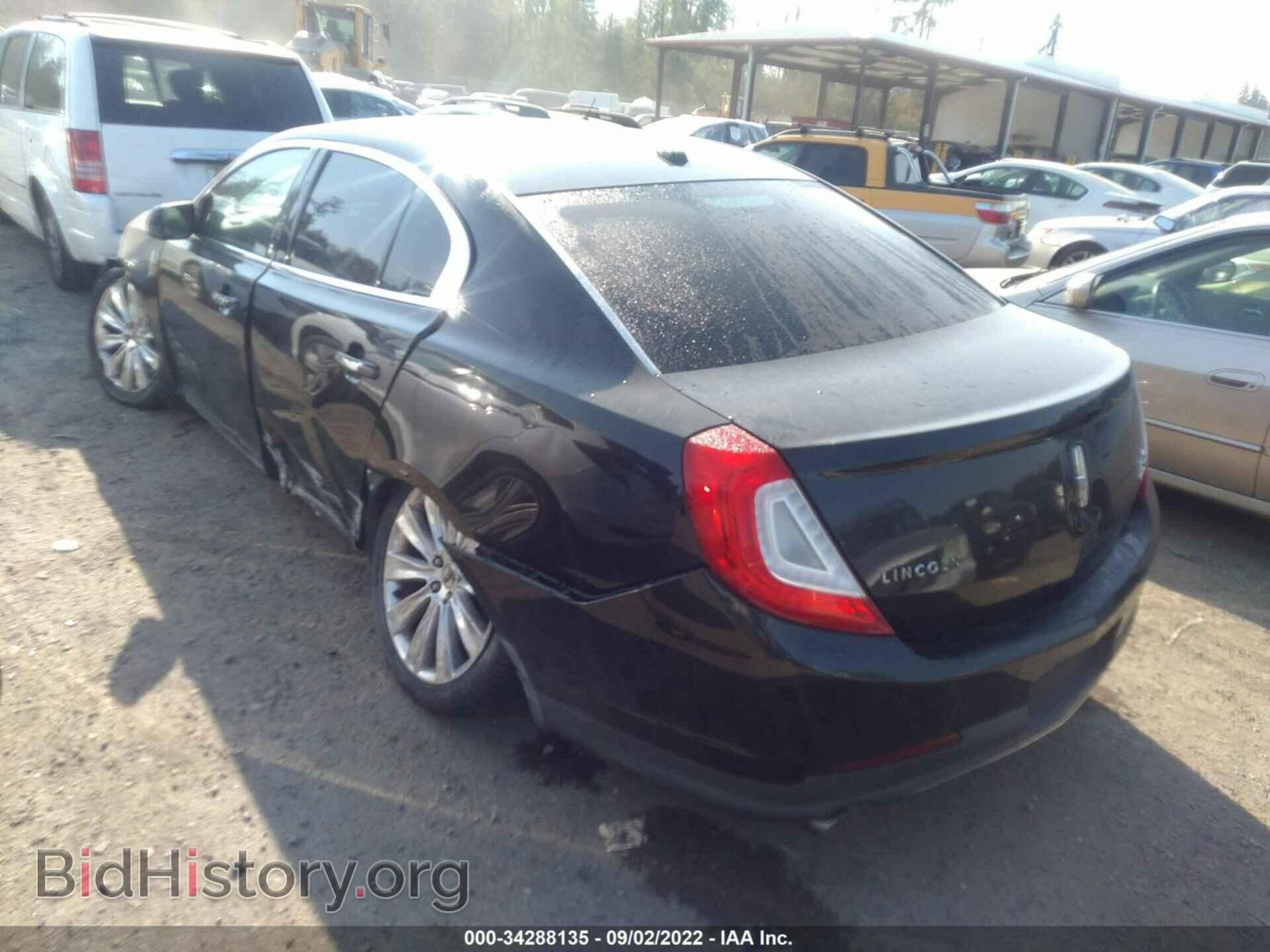 2013 LINCOLN MKS - VIN: 1LNHL9FT2DG606599 - Photo 3