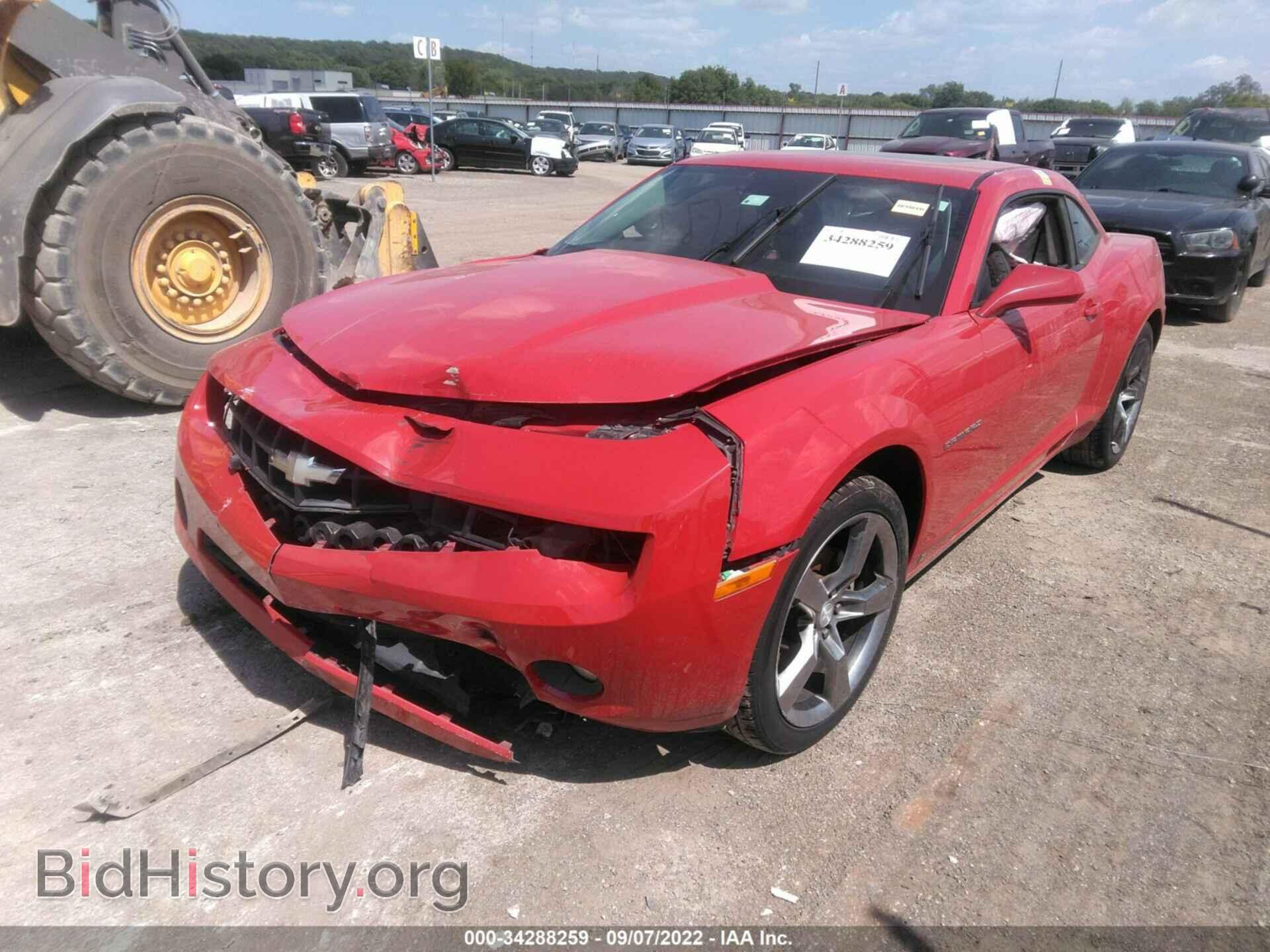 2010 CHEVROLET CAMARO - VIN: 2G1FB1EV9A9113556 - Фото 2