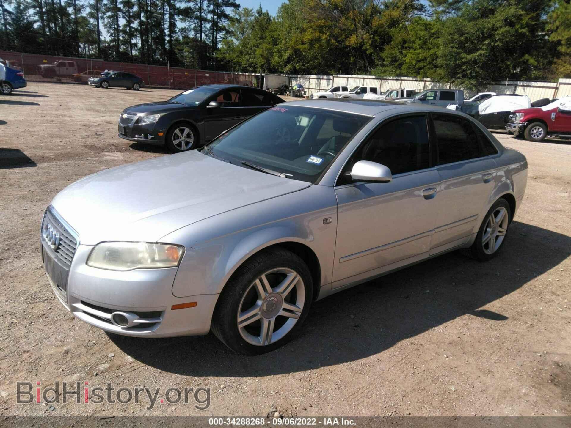 2007 AUDI A4 - VIN: WAUAF78E17A255947 - Фото 2