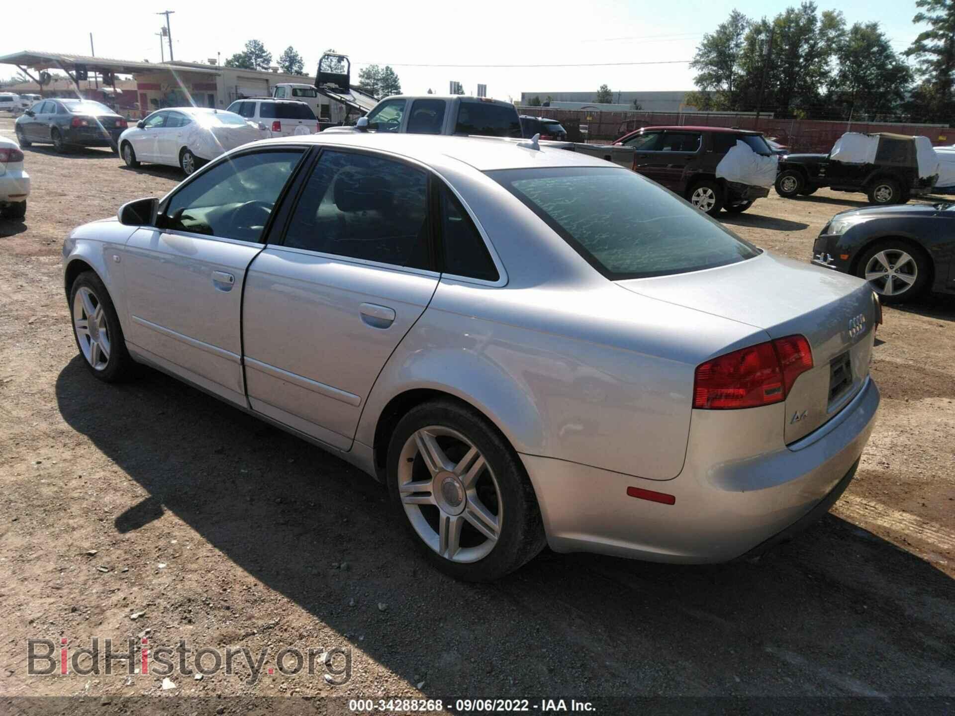2007 AUDI A4 - VIN: WAUAF78E17A255947 - Фото 3