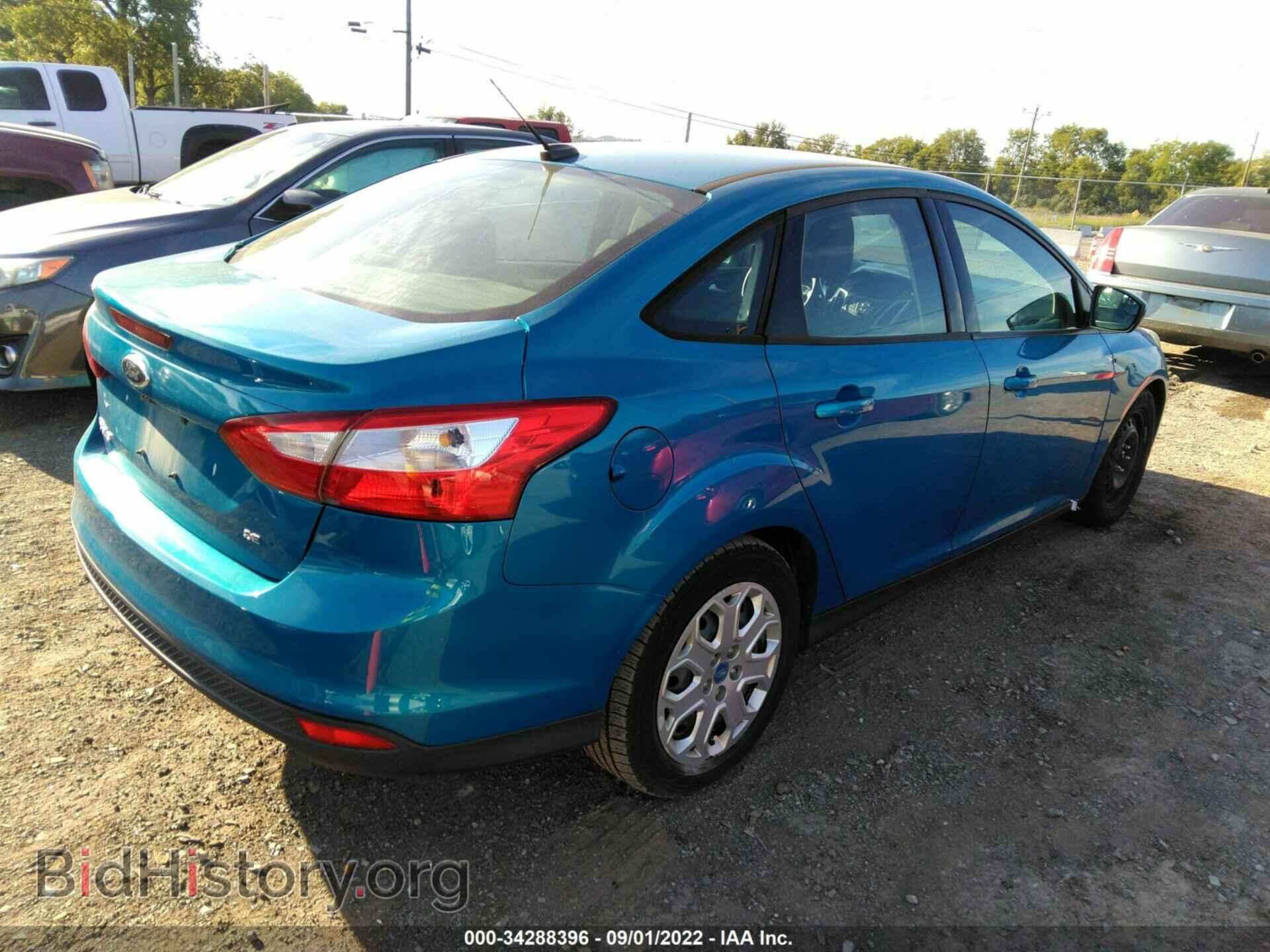 2012 FORD FOCUS - VIN: 1FAHP3F23CL126578 - Фото 4