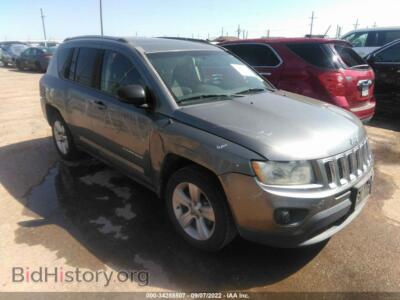 2011 Jeep COMPASS Latitude, серый — VIN 1J4NT1FB9BD203745, IAAI