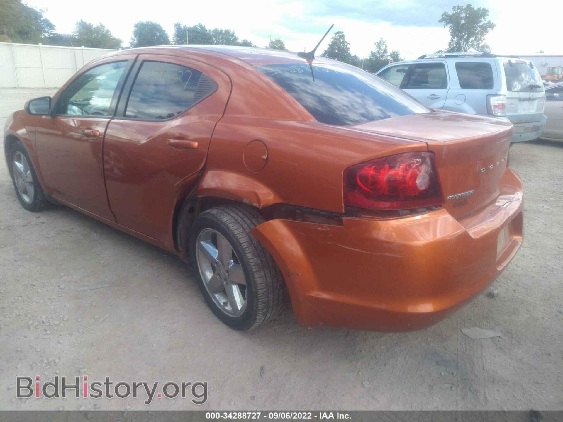 2011 DODGE AVENGER - VIN: 1B3BD2FG8BN578013 - Фото 3