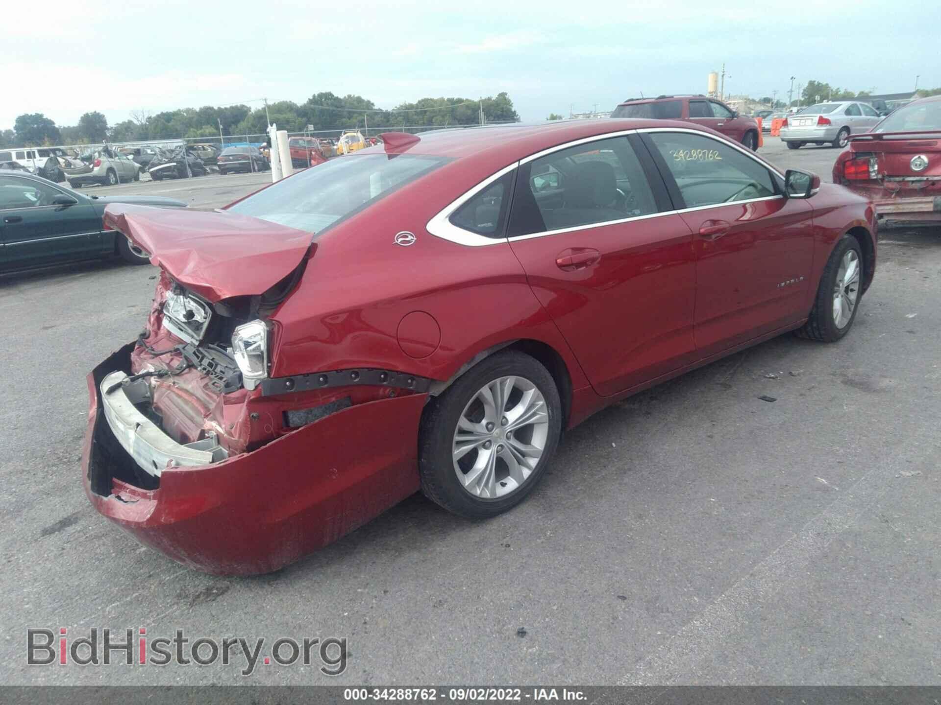 2015 CHEVROLET IMPALA - VIN: 2G1125S35F9196009 - Фото 4