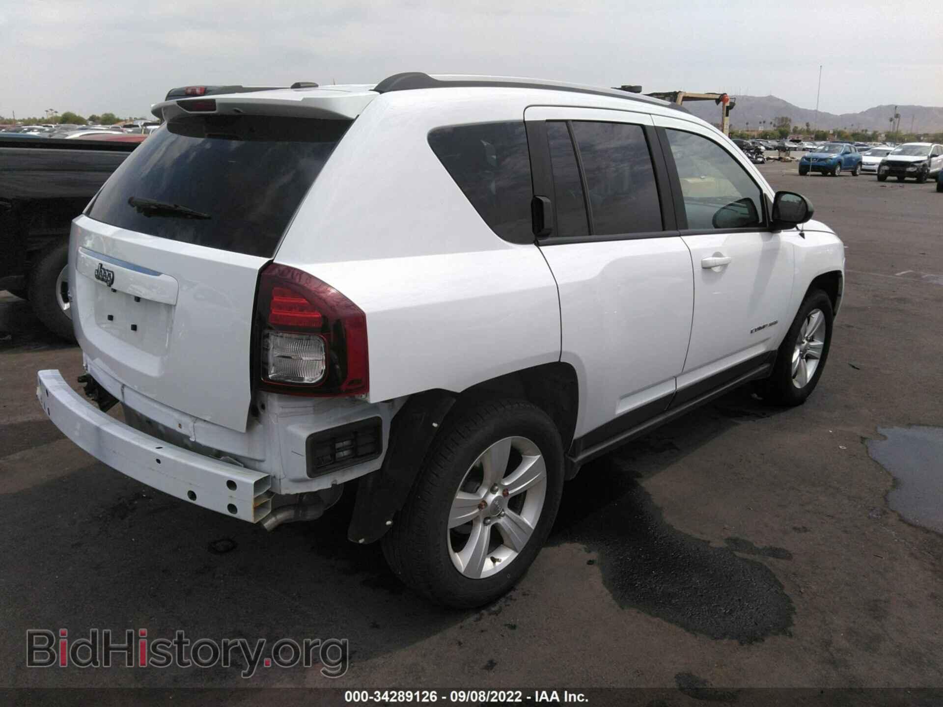 2016 JEEP COMPASS - VIN: 1C4NJDBB4GD500884 - Фото 4